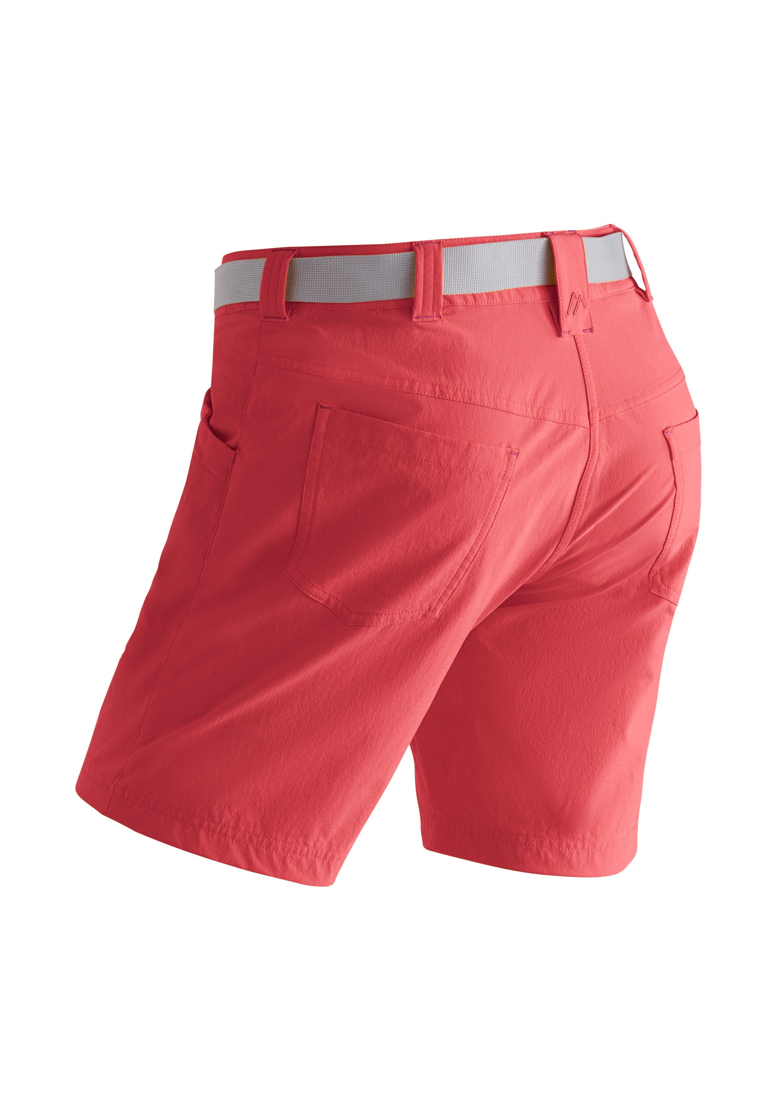 Maier Sports Functionele short Lulaka Shorts Dames shorts, korte wandelbroek, outdoorbroek met 4 zakken, regular fit