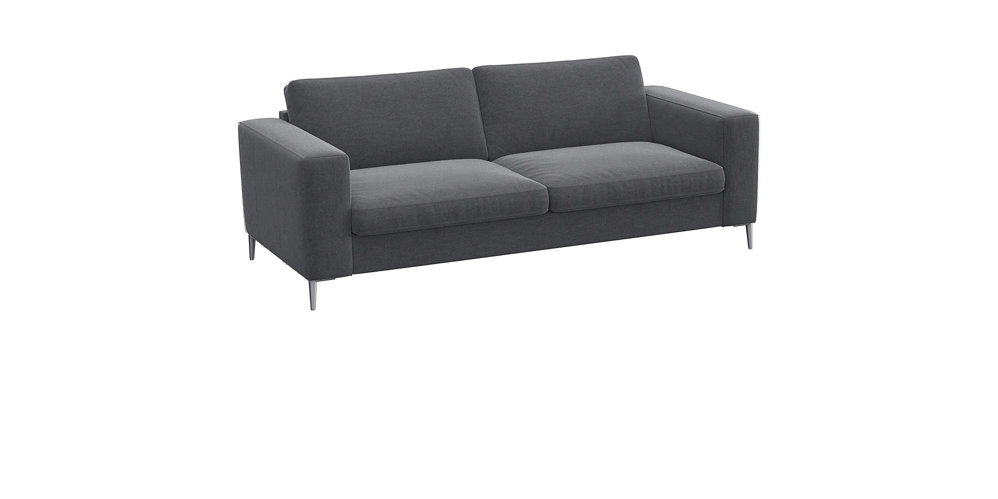 FLEXLUX 2,5-zitsbank Fiore, super zitcomfort door koudschuim in de zitting