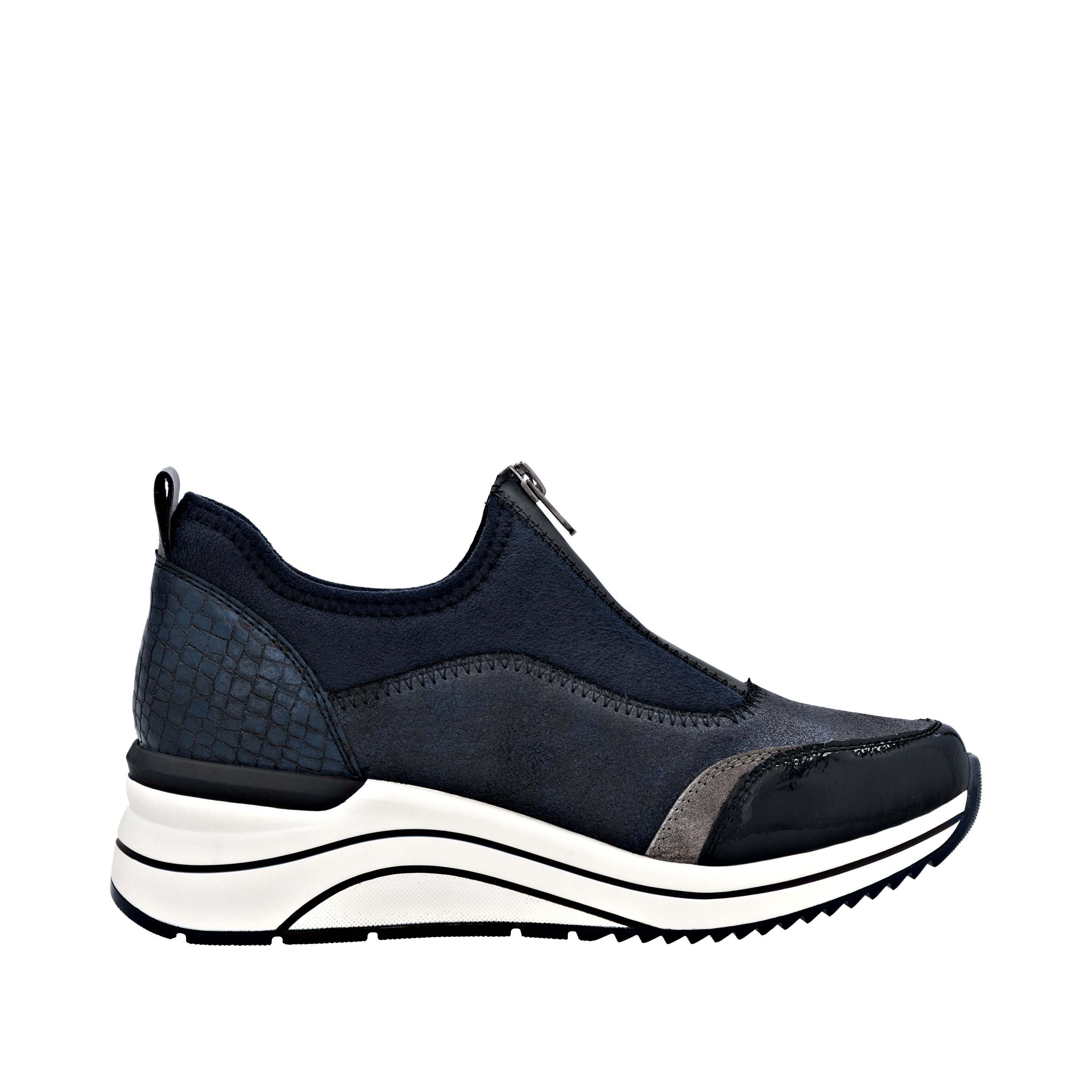 Remonte Slip-on sneakers Elisabeth Hurley-Collection , wedge sneaker, slipper, instapschoen, vrijetijdsschoen, vegan