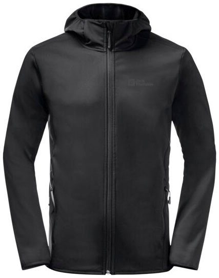 Jack Wolfskin Softshell-jack BORNBERG HOODY winddicht, waterafstotend