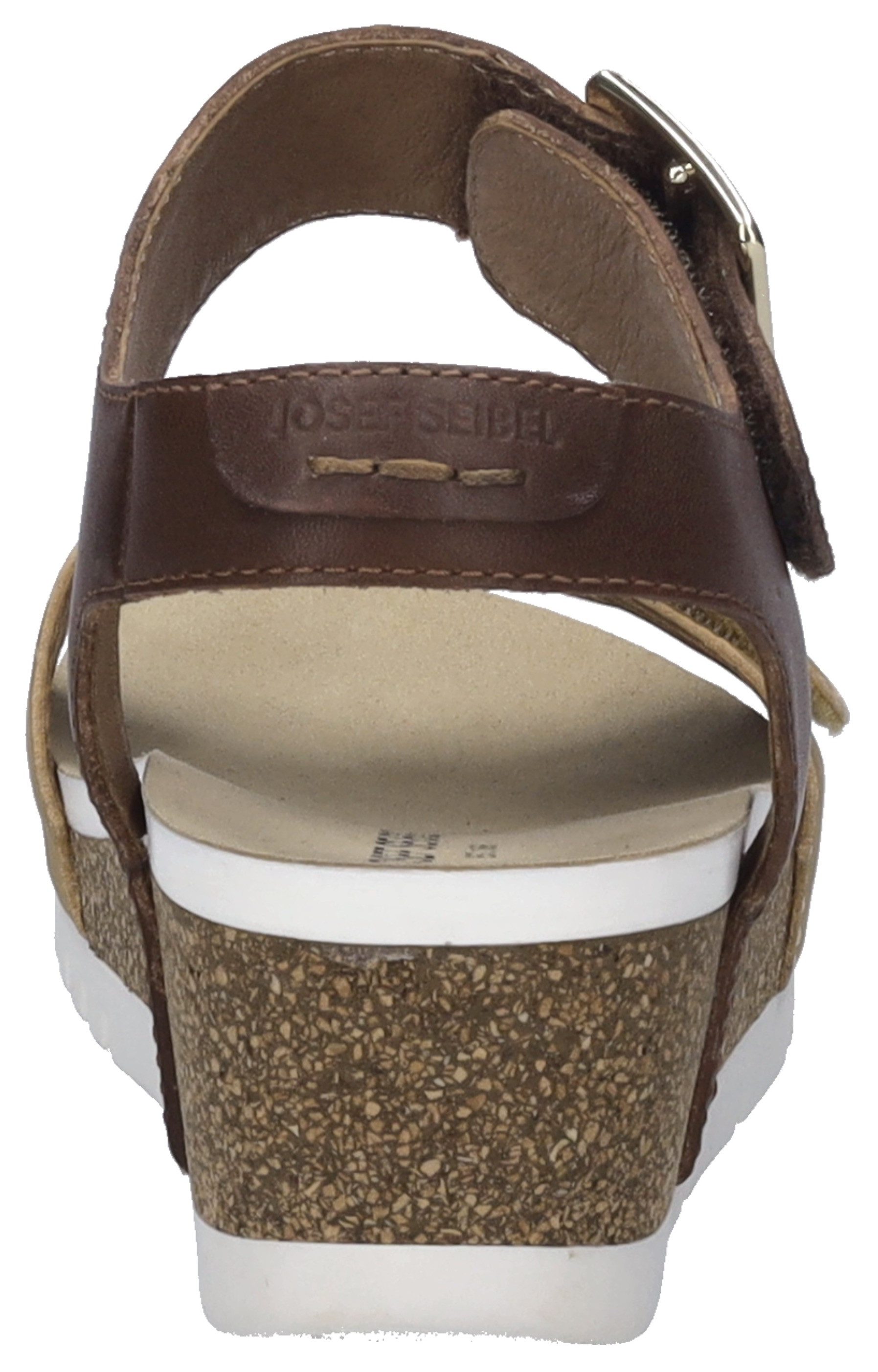 Josef Seibel Sandalen Quinn 02 , plateausandaal, sleehaksandaal, klittenbandschoen met gespen