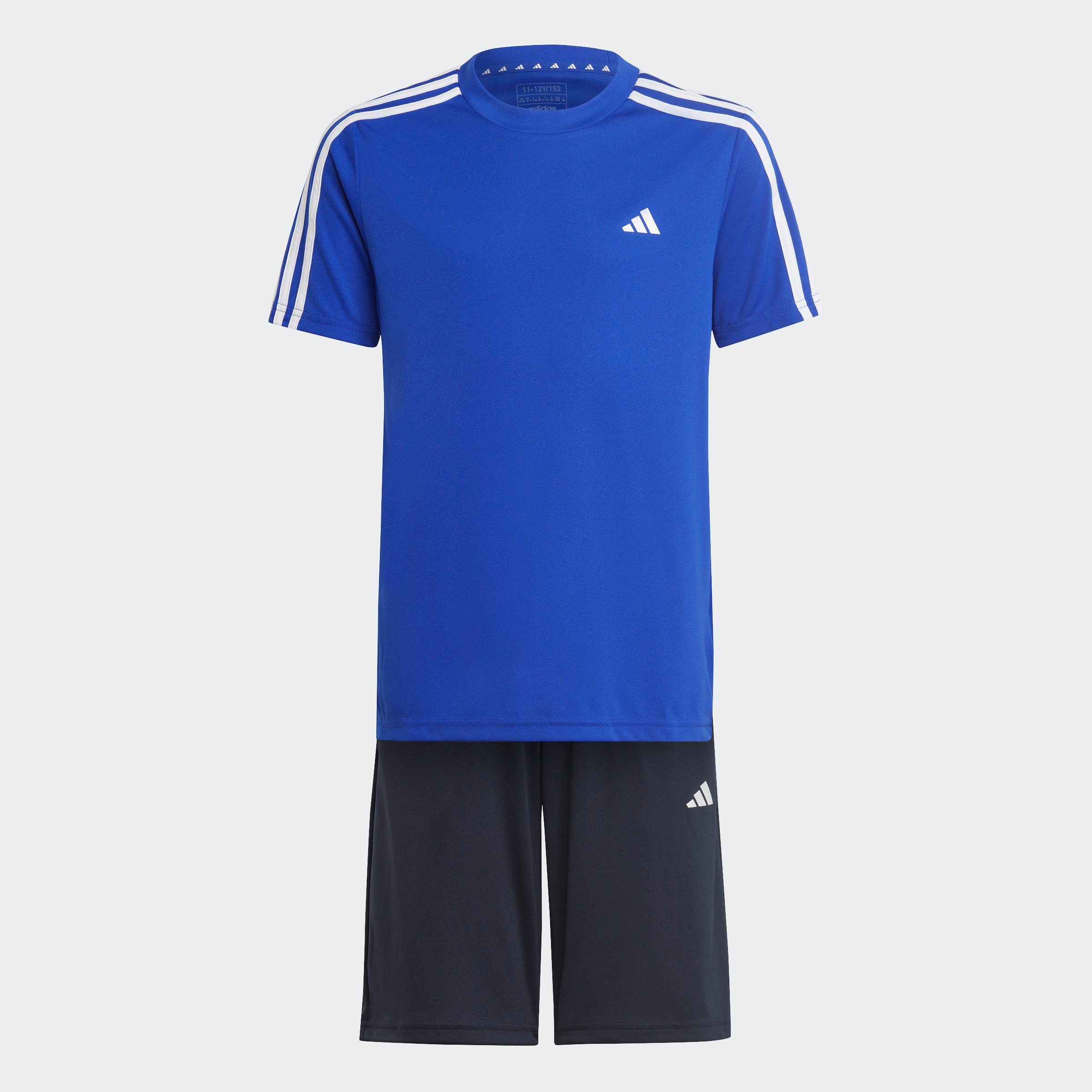 adidas sportswear trainingspak (set, 2-delig) blauw