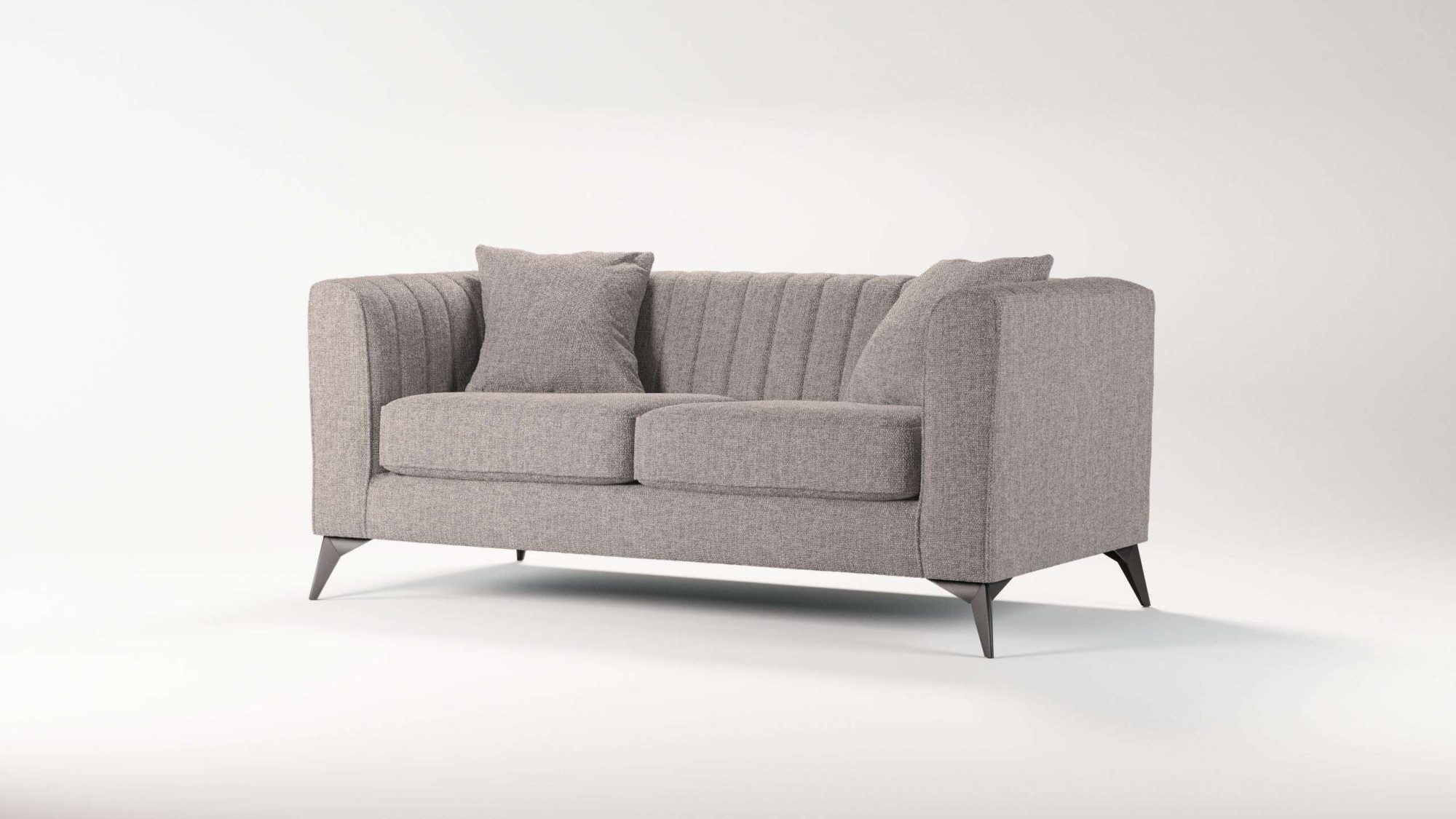 Places of Style 2-zitsbank MATTHEW elegant designsofa, afmetingen B/D/H: 170/86/74 cm