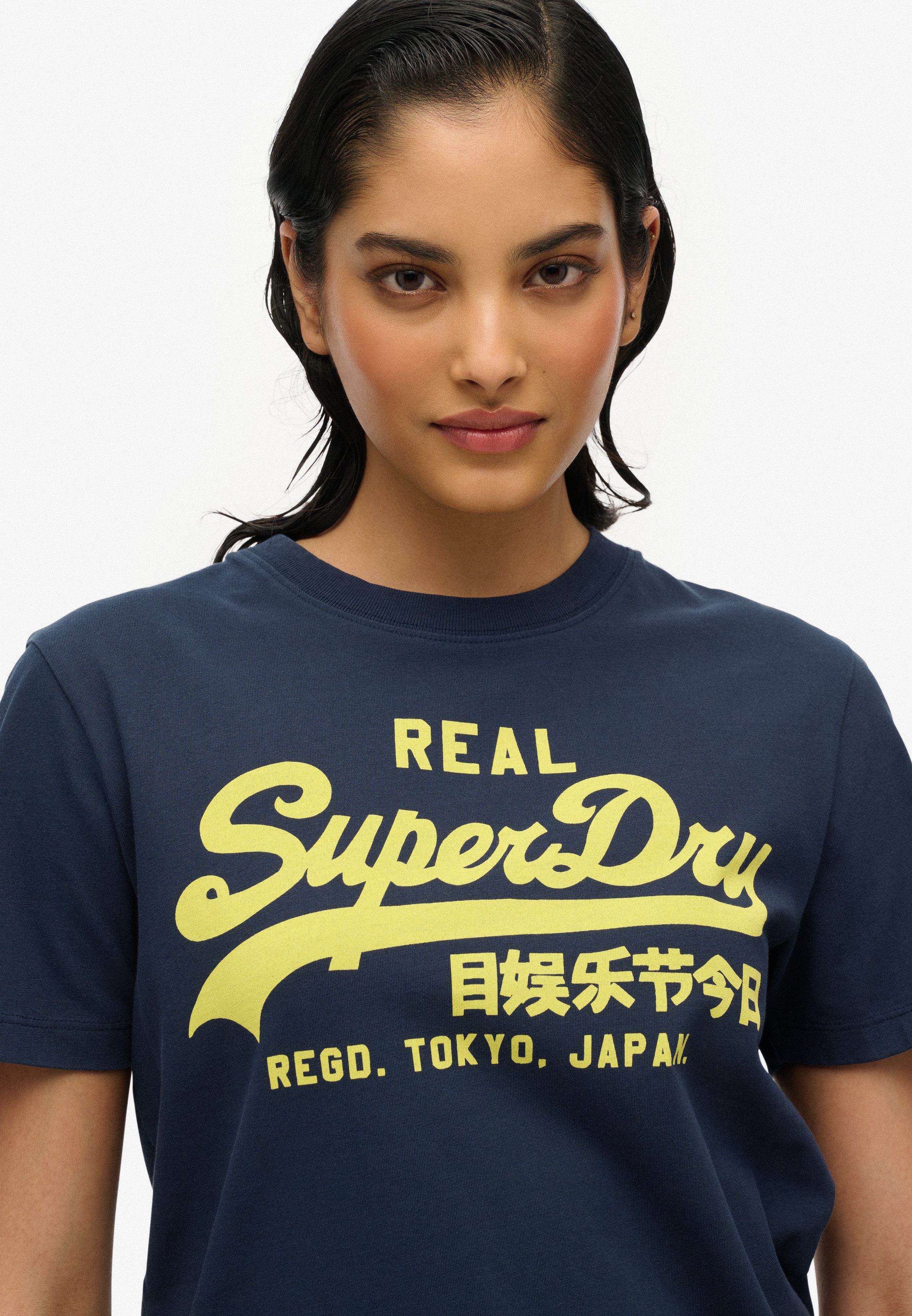 Superdry Shirt met korte mouwen VL NEON SLIM TEE