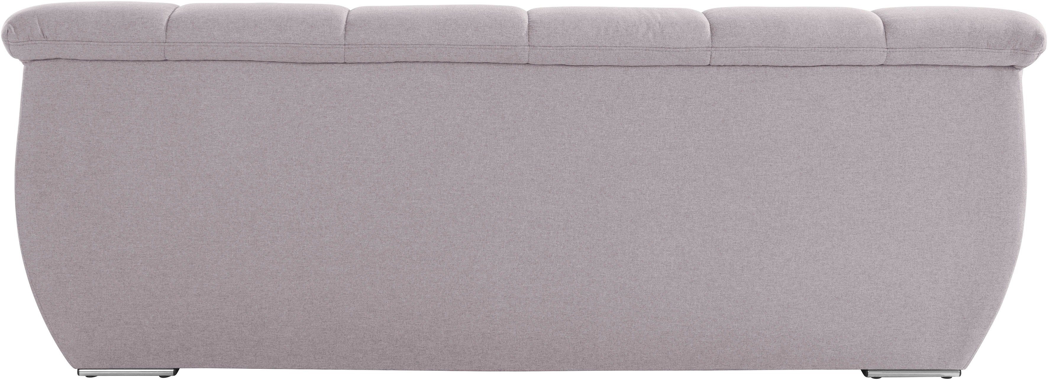 DOMO collection 2-zitsbank Lagoa, moderne zittingstikking, comfortabel en comfortabel