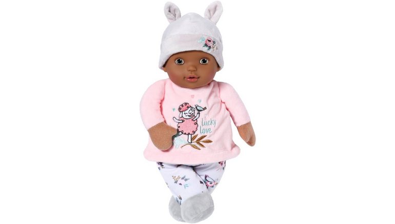 Baby Annabell Babypop Sweetie for babies, Dolls of Colour, 30 cm met rammelaar aan de binnenkant vind je bij |