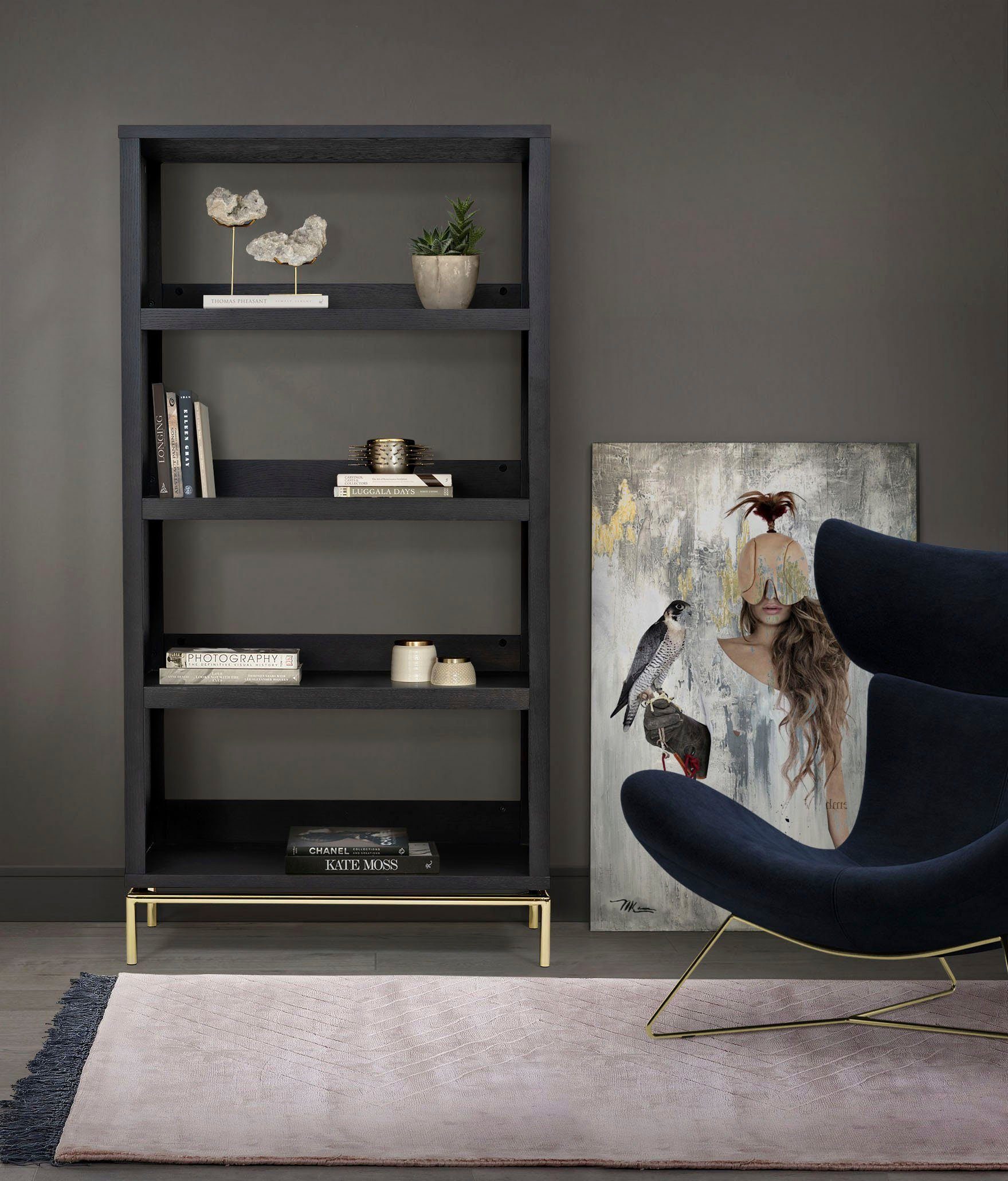 Woodman Boekenkast Pimlico in scandinavisch design, met veel bergruimte