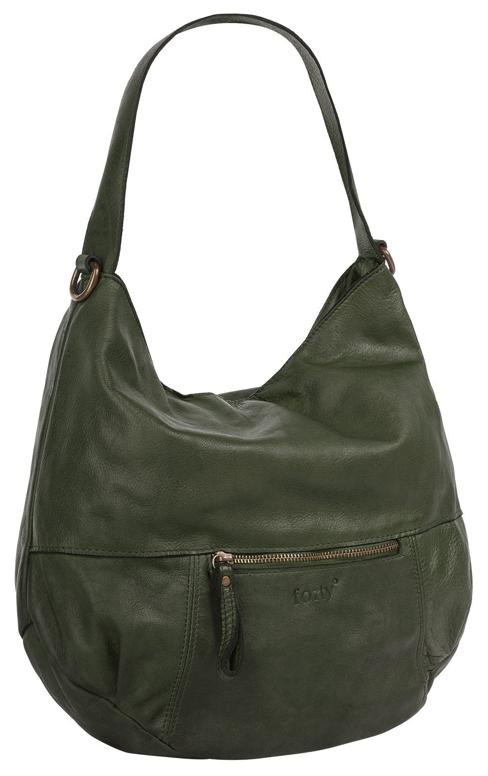 Forty Degrees Shopper echt leer, made in italy