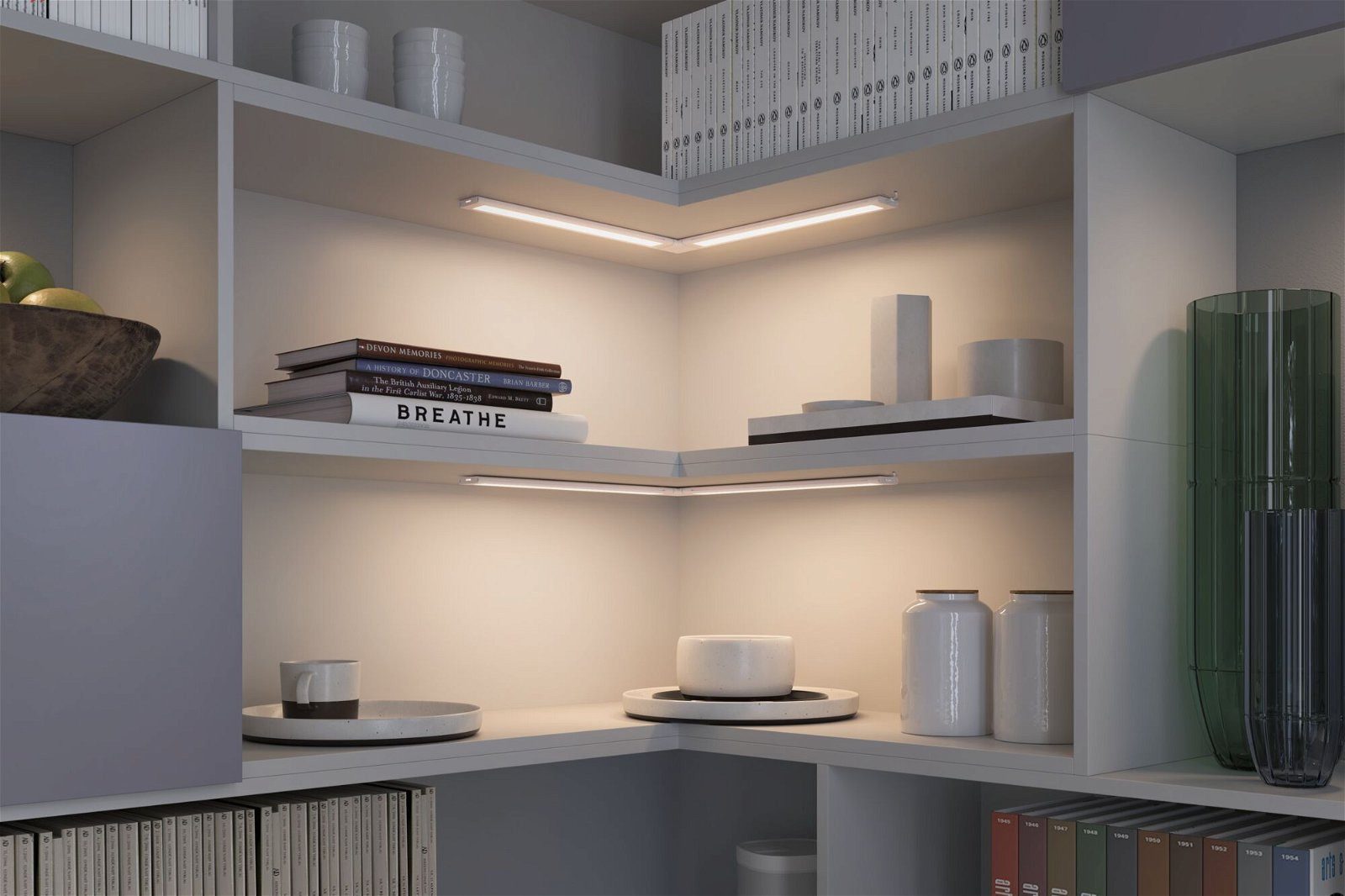 Paulmann Verlichting voor onderkast Clever Connect Spot Border 300mm 5W 12V wit mat/kunststof (1 stuk)