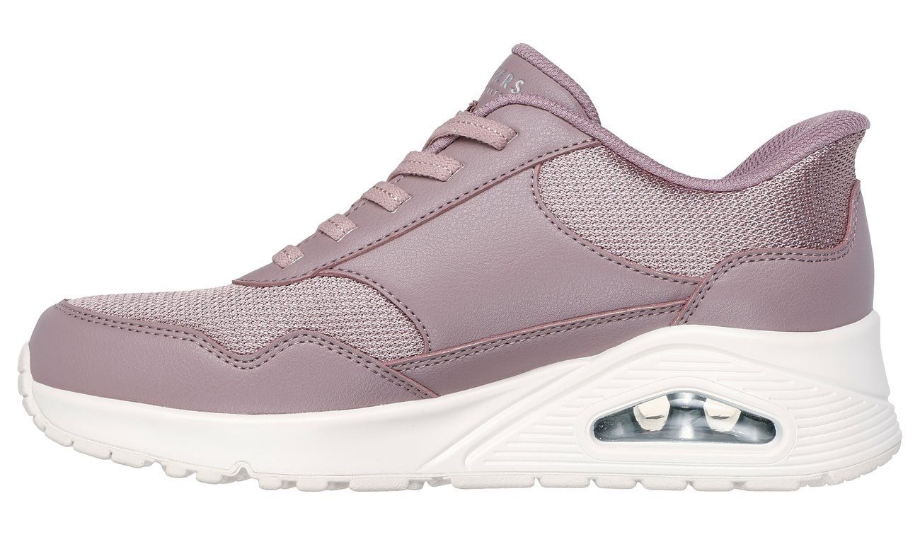 Skechers Slip-on sneakers UNO-SIMPLIFIED SLIP-IN , wedge sneaker, slipper met geïntegreerde slip-ins technologie