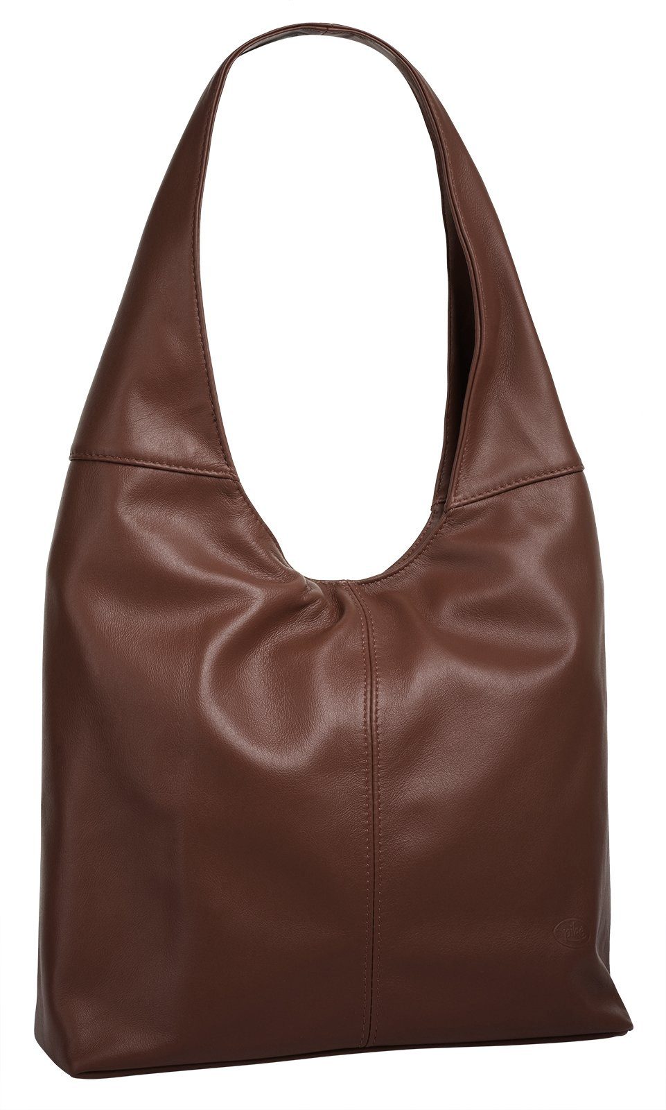 Piké Shopper echt leer, made in italy