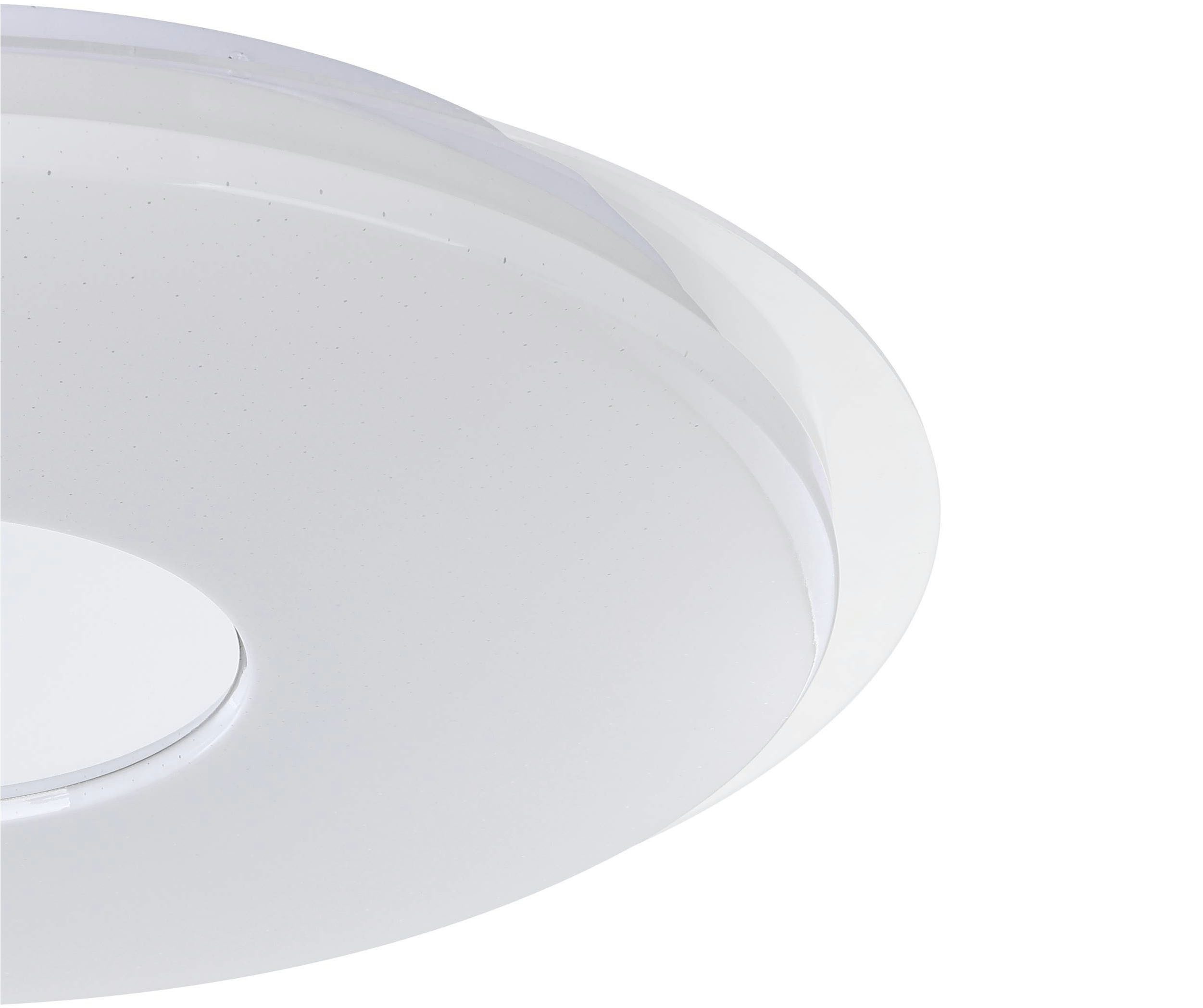 EGLO Plafondlamp LANCIANO-Z plafondlamp wit, instelbaar wit, ZigBee 3.0, sterrenhemel (1 stuk)