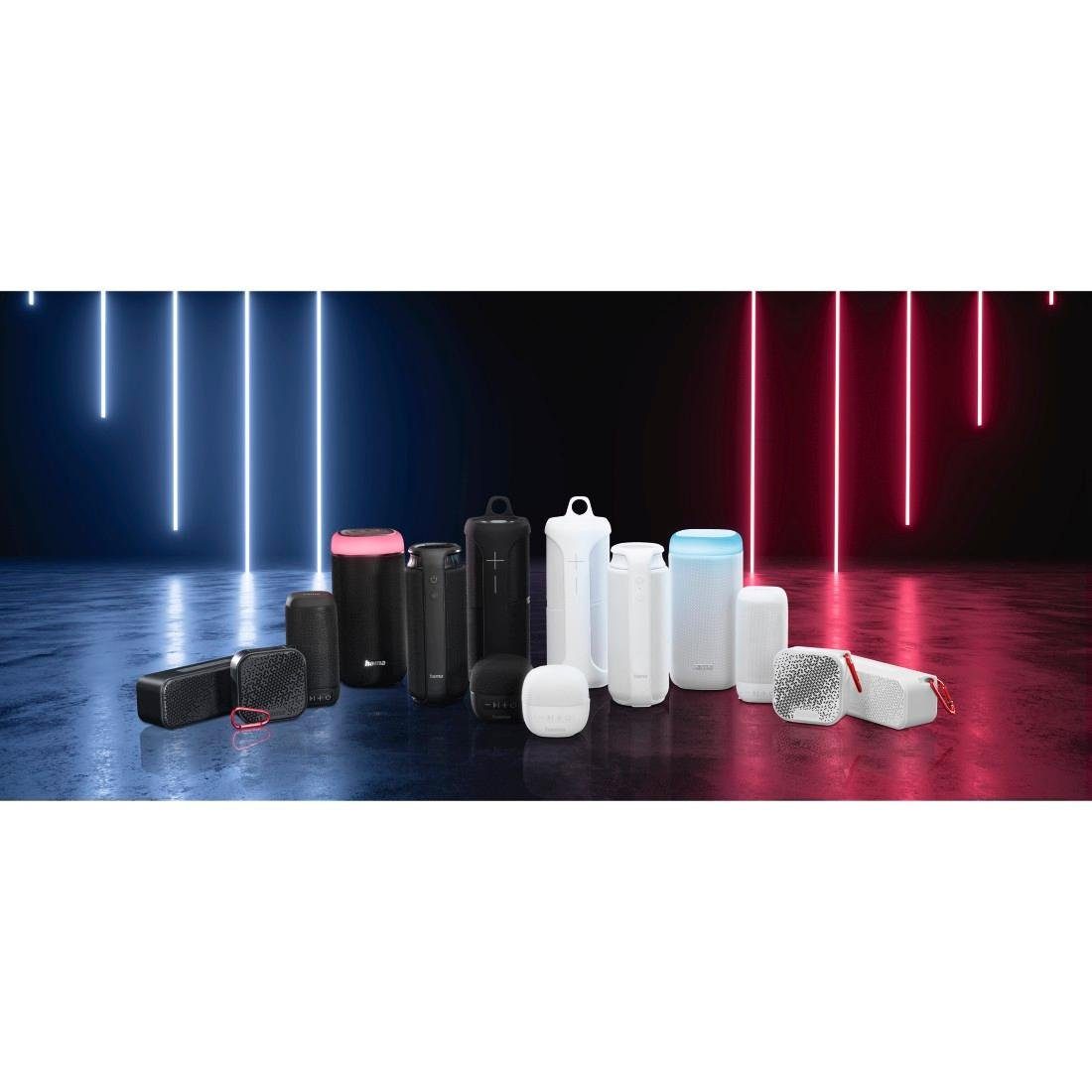 Hama Bluetooth luidspreker Bluetooth box led 30 W Xtra bas 360ᵒ geluid, waterdicht volgens IPX4