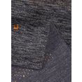 theko wollen kleed nebraska zo89615 zuivere wol, met de hand geweven, woonkamer grijs