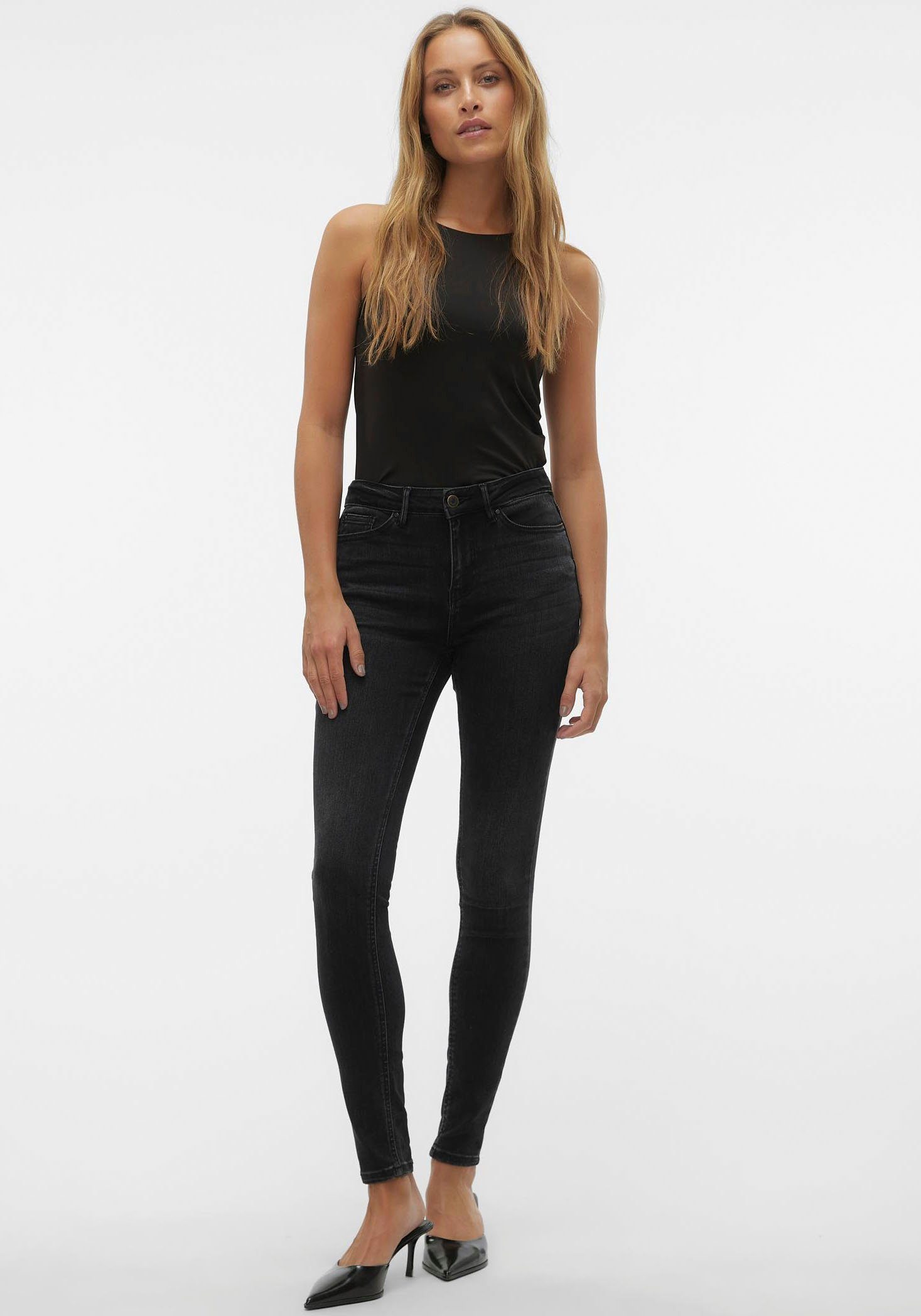 Vero Moda Skinny fit jeans VMFLASH MR SKINNY JEANS LI111 NOOS