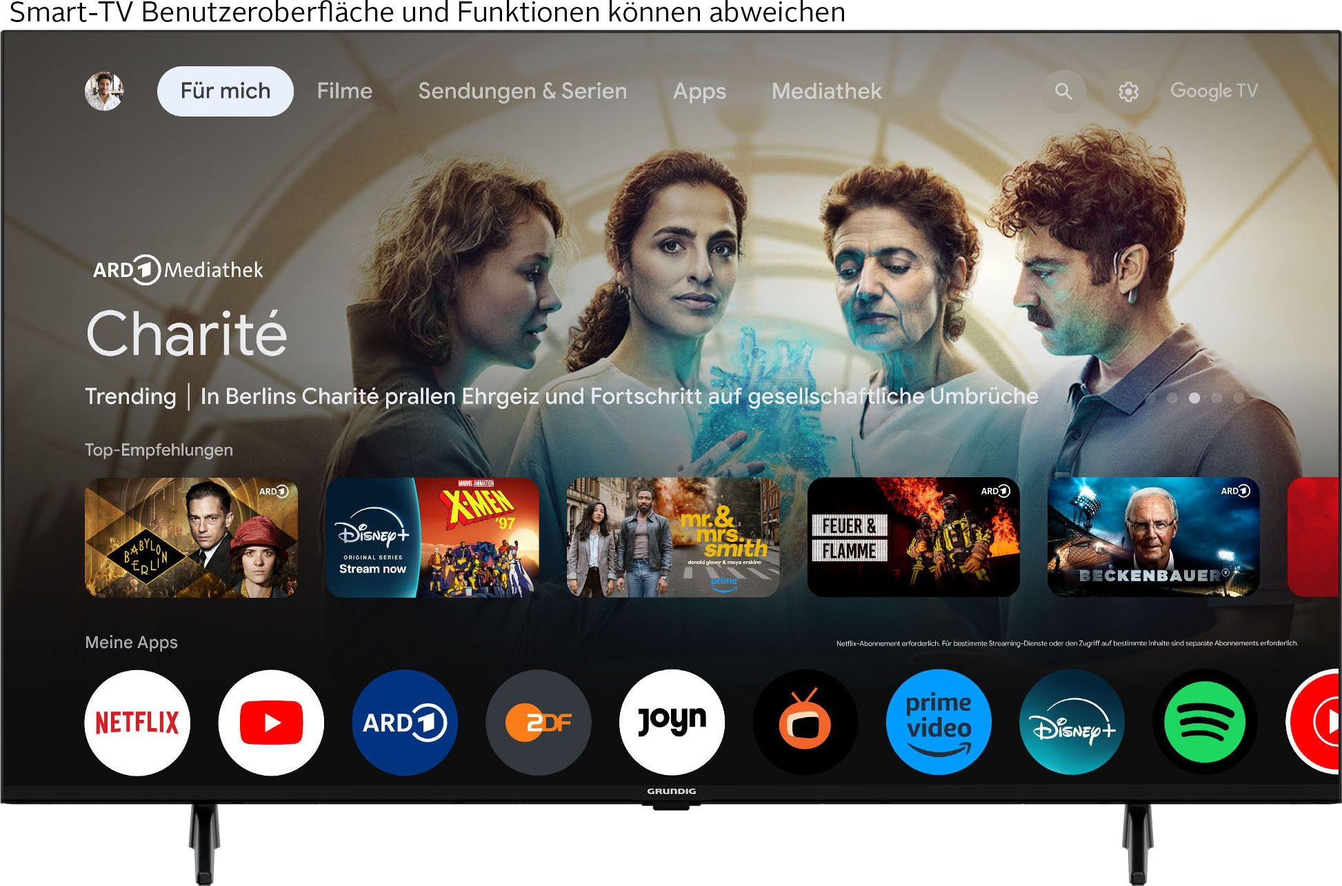 Grundig Led-TV 65 VOE 74 EL6T00