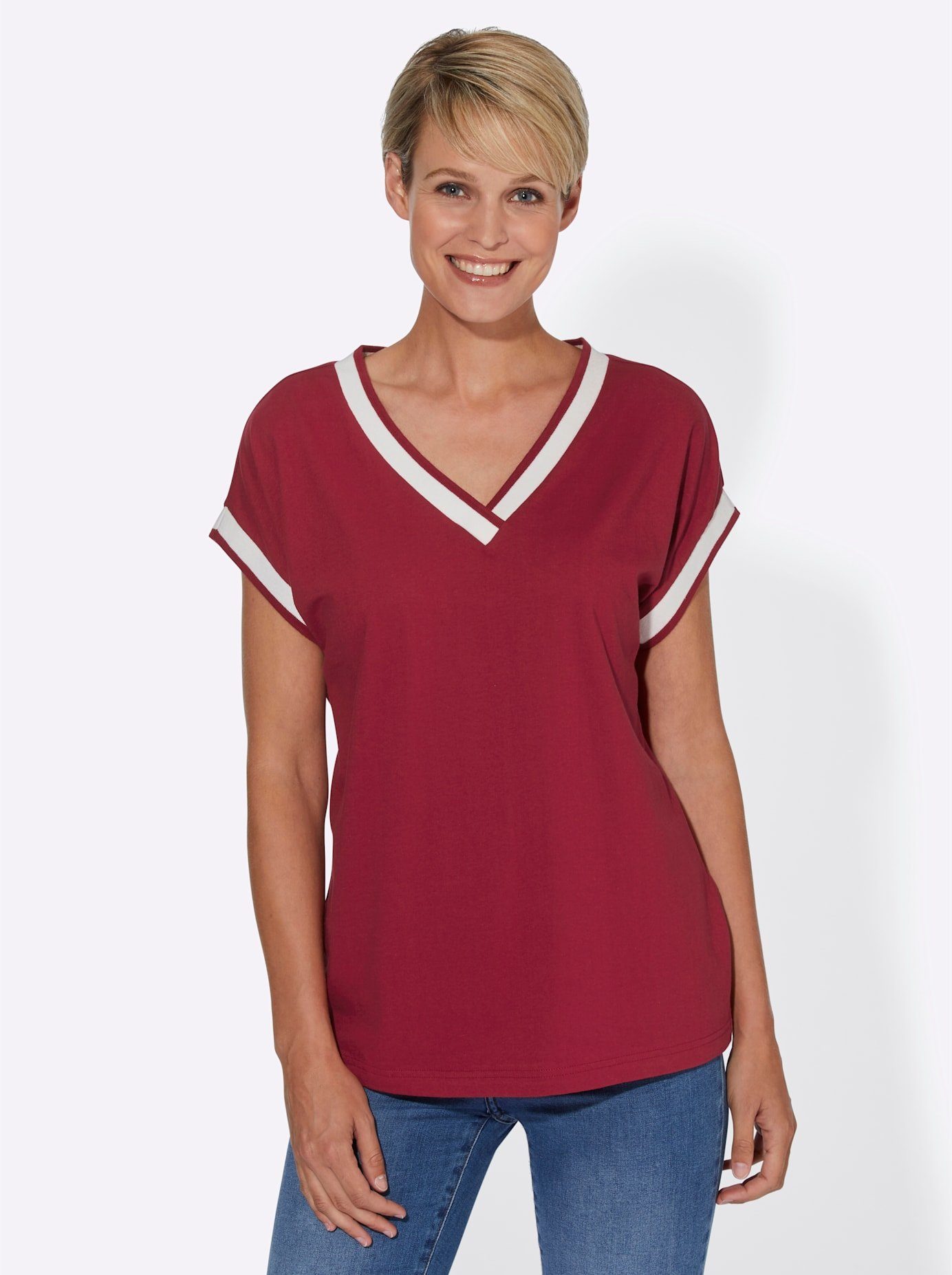 Classic Basics Shirt met korte mouwen (1-delig)
