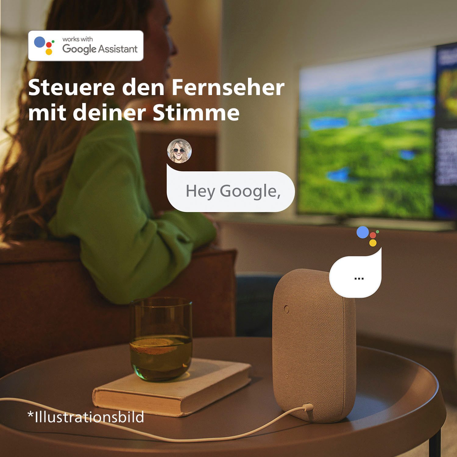 Philips Led-TV, 189 cm / 75", 4K Ultra HD, Smart TV