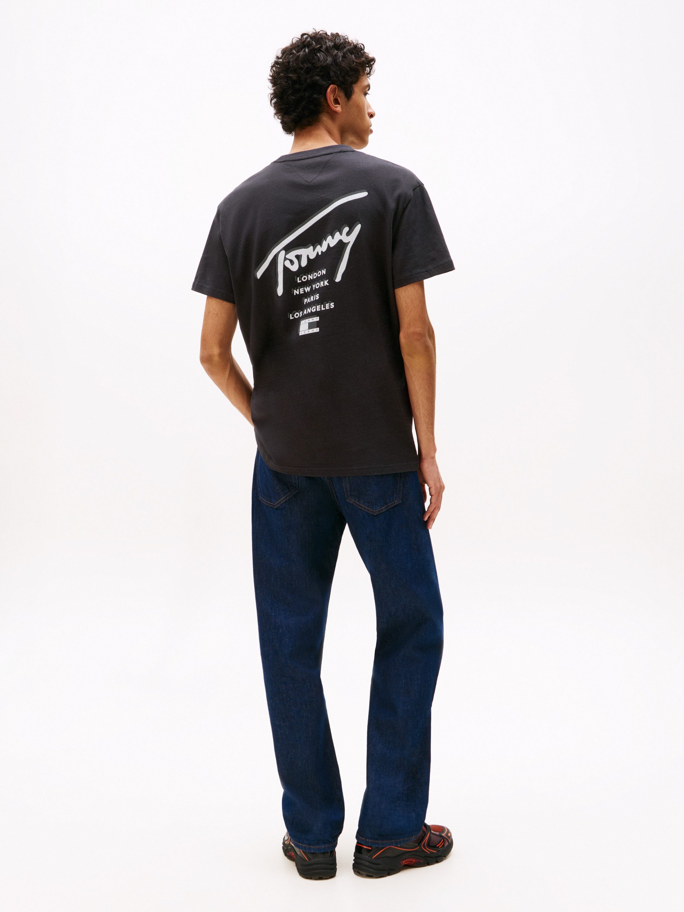 TOMMY JEANS T-shirt TJM SIGN CITY TEE EXT