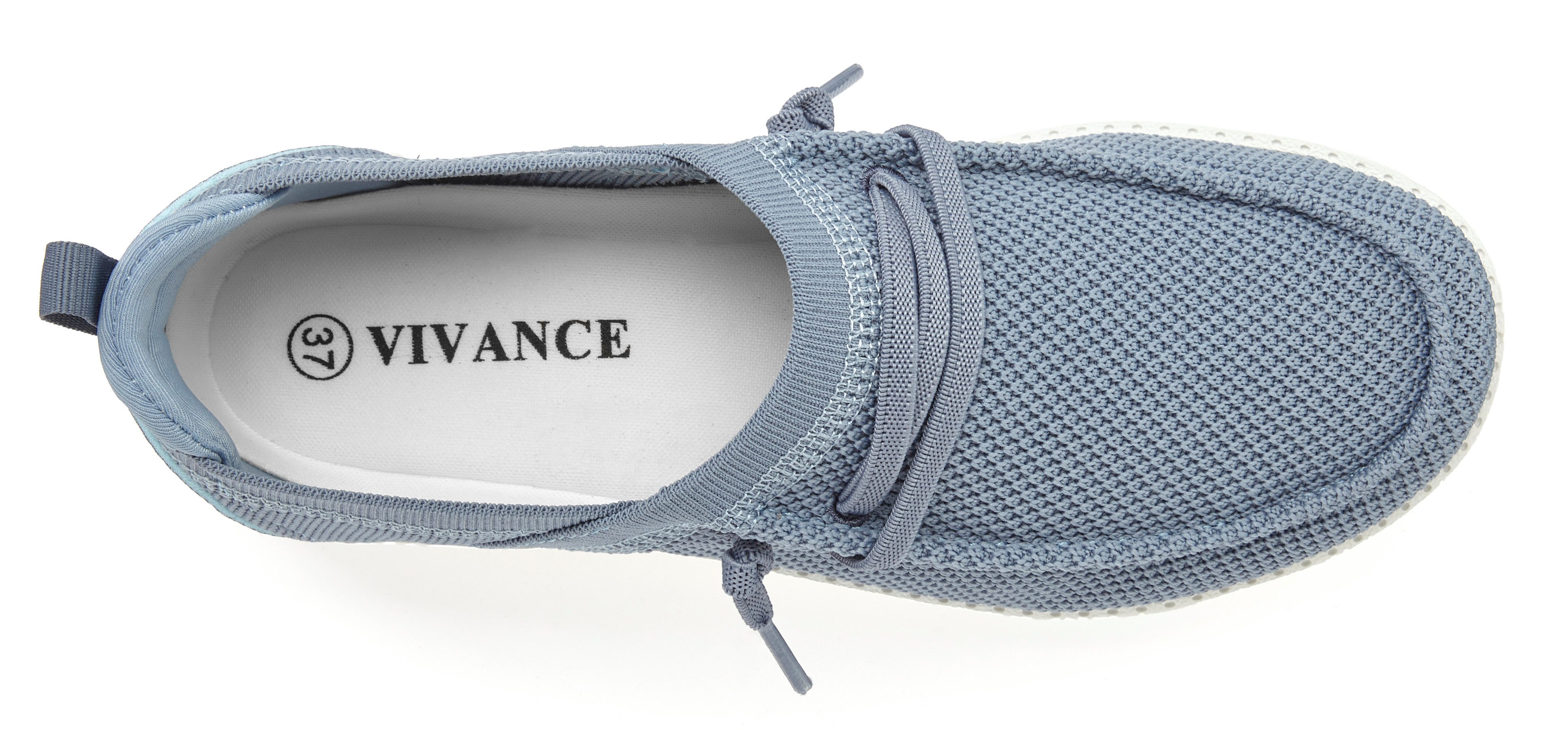 Vivance Sneakers in mesh-look, casual schoen, lage schoen vegan