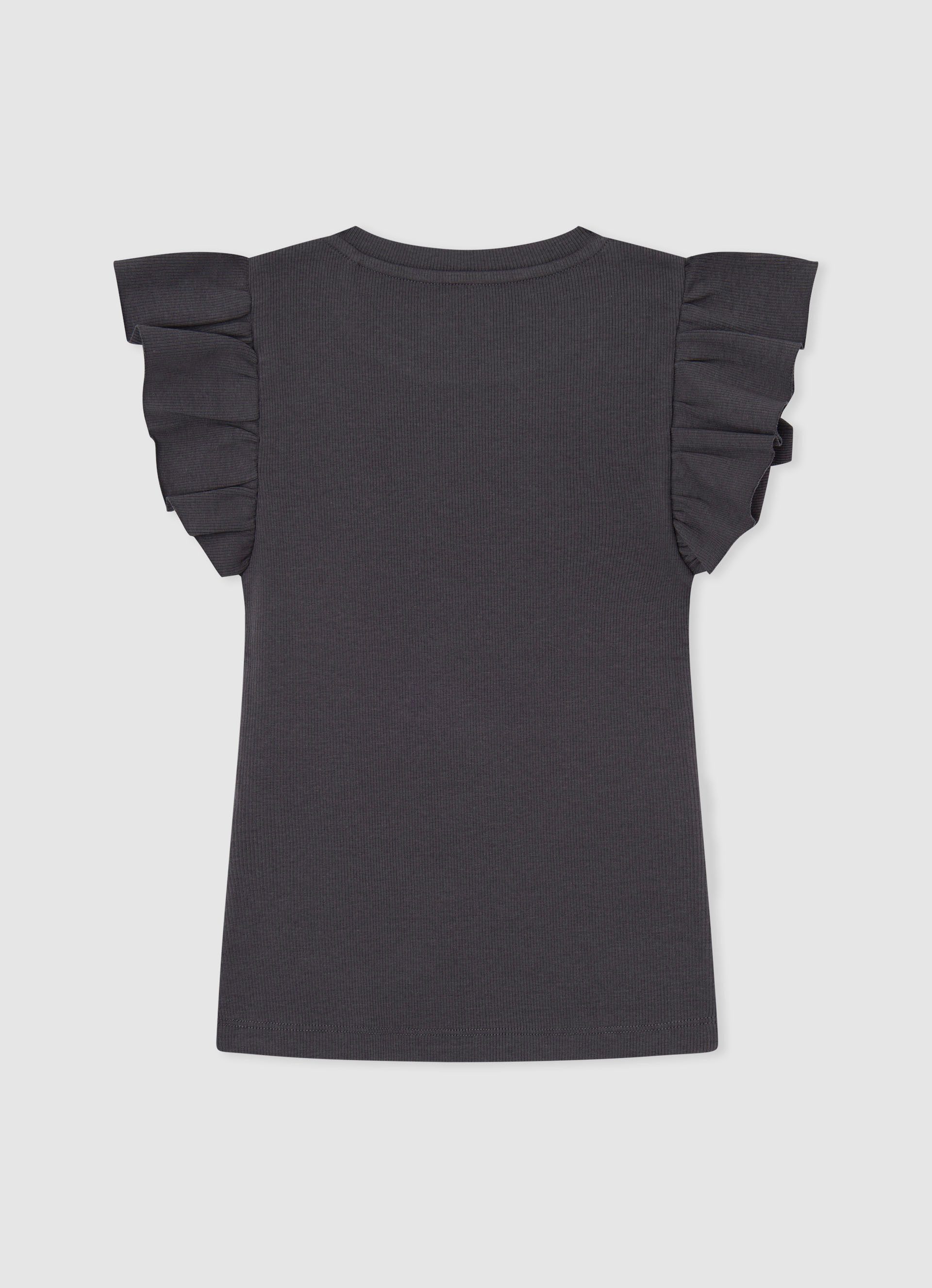 Pepe Jeans T-shirt QUANISE in fijne ribstructuur, voor meisjes