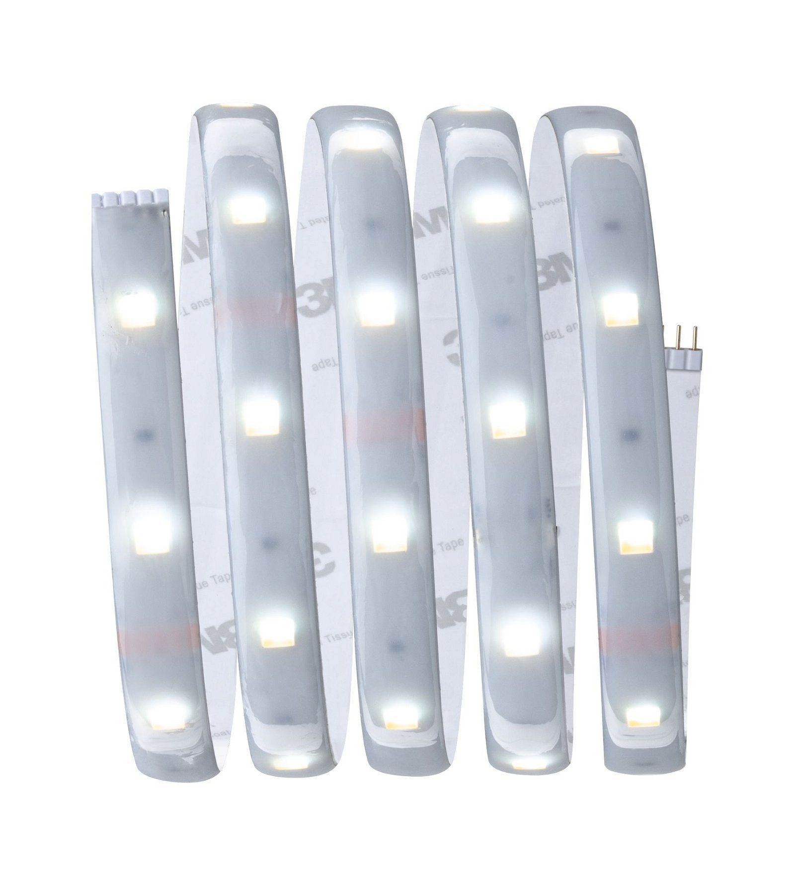 Paulmann Led-strepen MaxLED 250 Basisset 1,5m 2700-6500K 5,5W 230/24V 24VA zilverkleur (1 stuk)