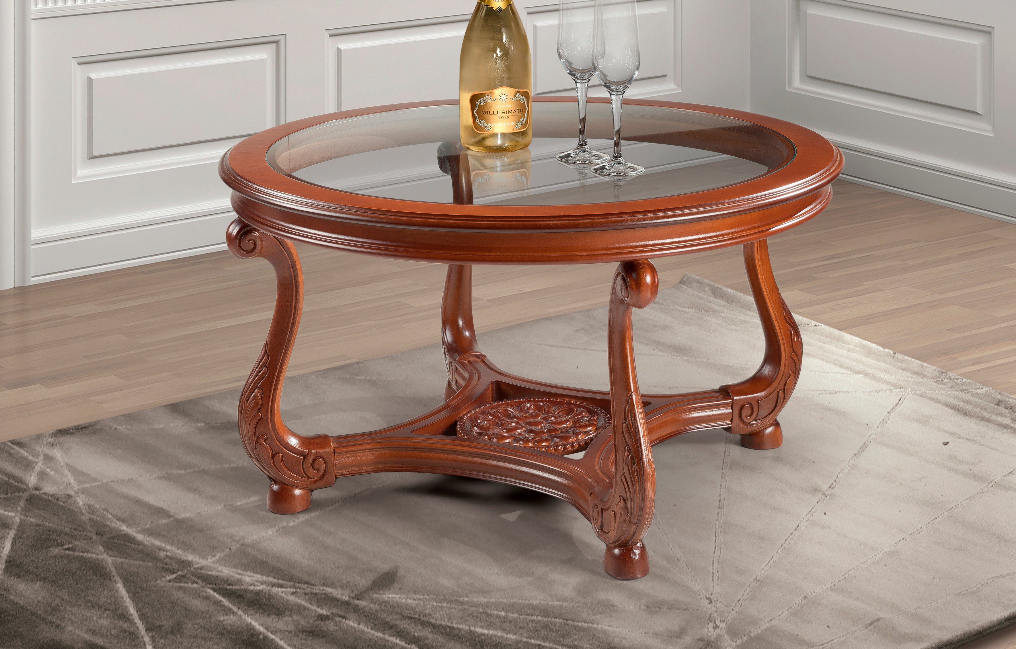 Home affaire Bijzettafel Fiume Breedte 80 cm bijzettafels bruin
