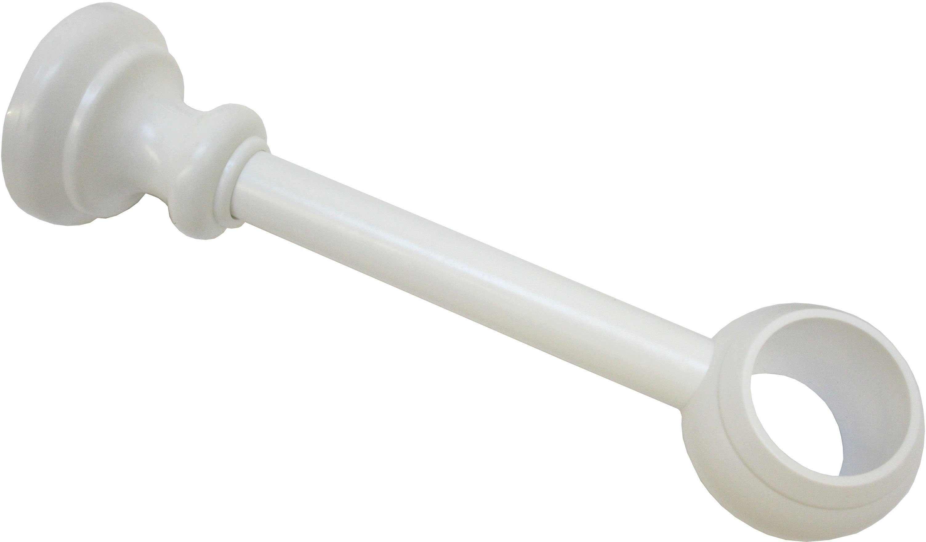GARDINIA Gordijnroedehouder Steun gesloten voor Ø 28 mm Serie gordijnroedenset Bifo ø 28 mm (1 stuk)