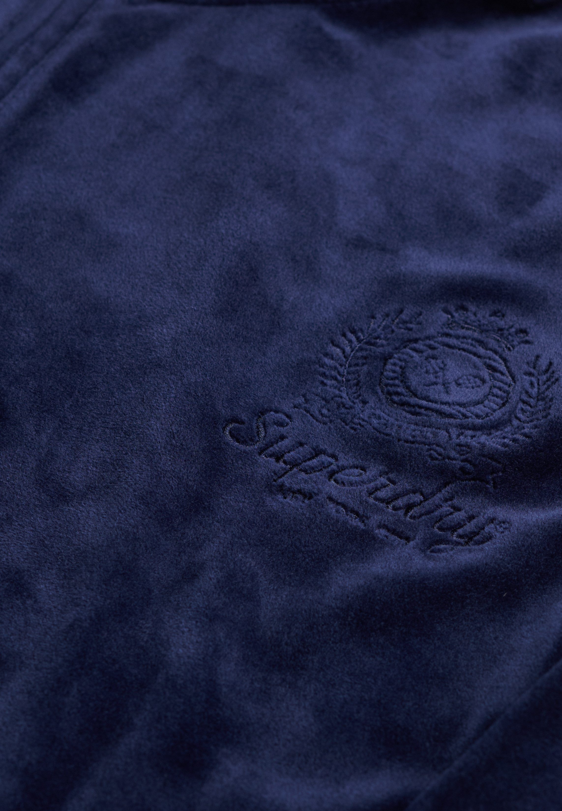 Superdry Sweatshirt COUNTRY CLUB VELOUR 1/4 ZIP
