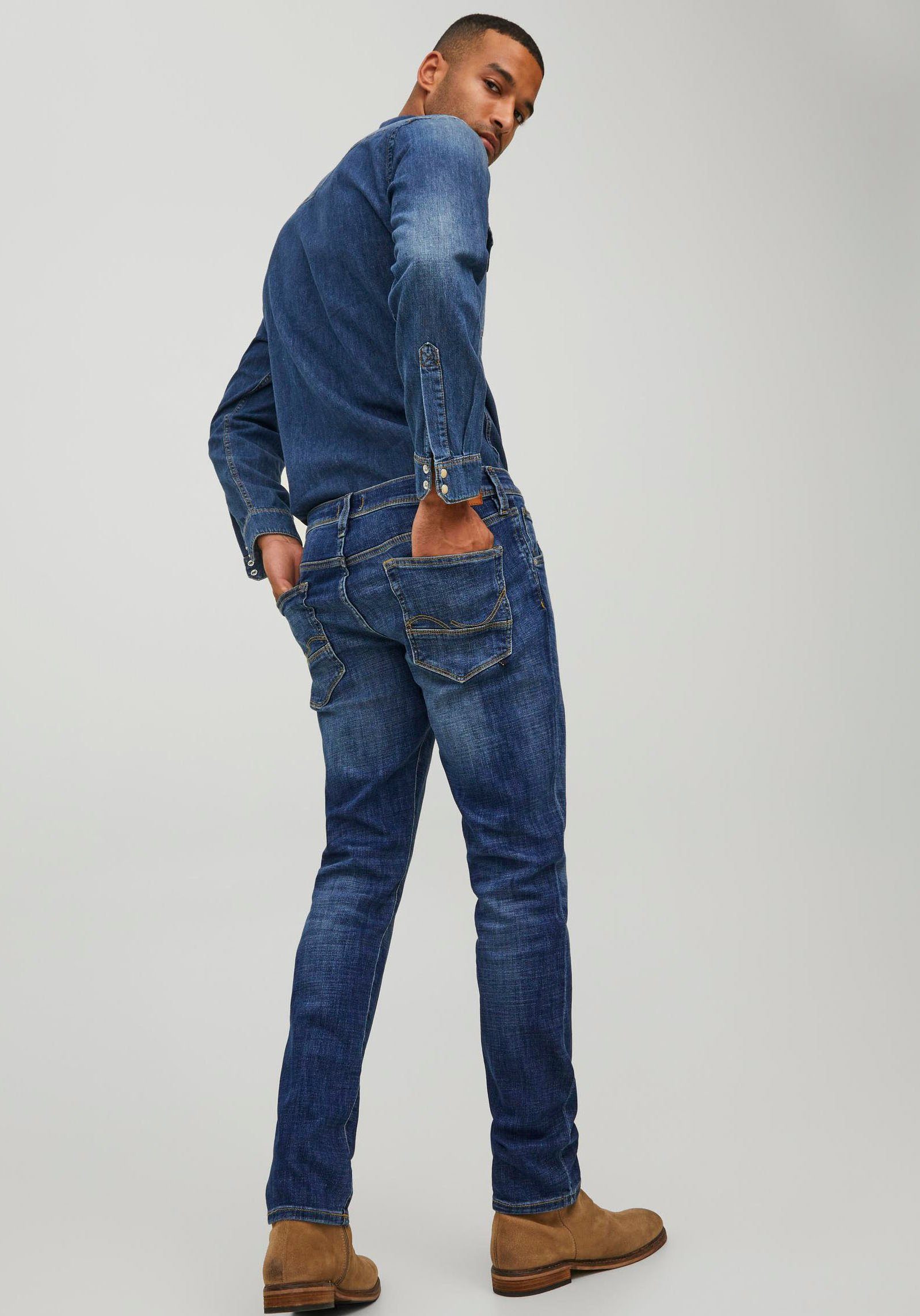 Jack & Jones Slim fit jeans JJIGLENN JJFOX AGI 304 50SPS NOOS
