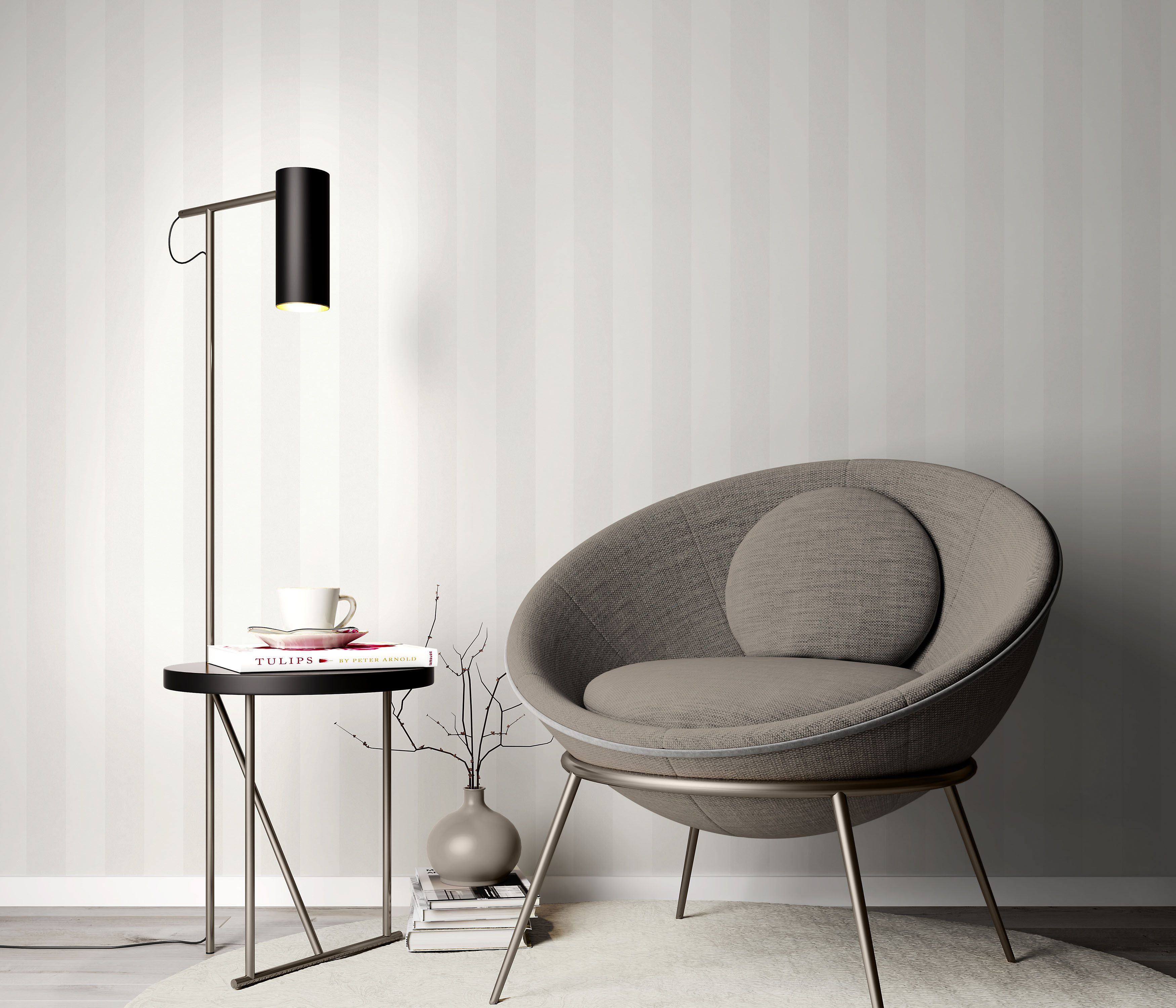 Erismann Vliesbehang PVC-vrije vliesbehang DYLIS (1 stuk)