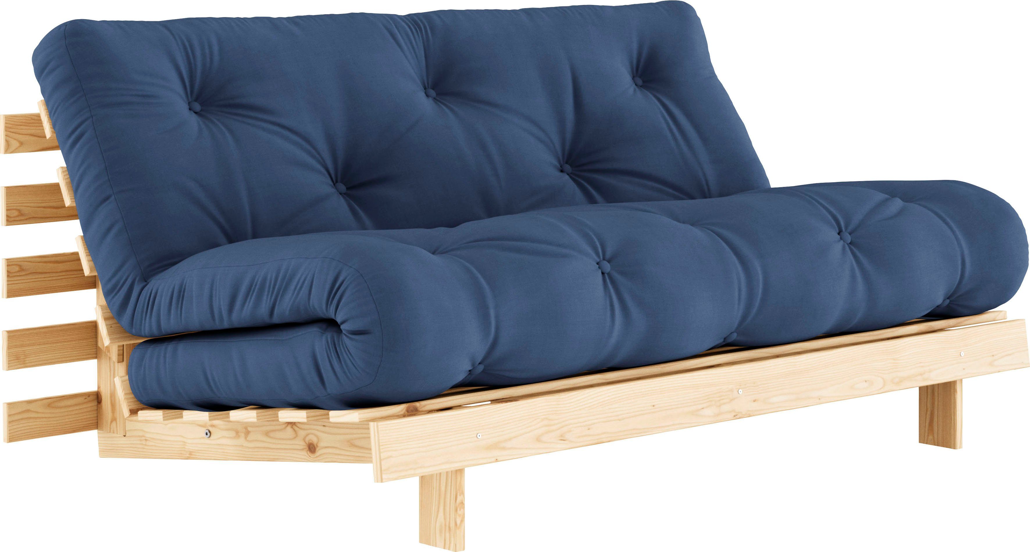 Karup Slaapbank Roots slaapbank, logeerbed, bank incl. futonmatras Incl. futonmatras, ligoppervlak 140x200 cm, FSC® gecertificeerd dennenhout