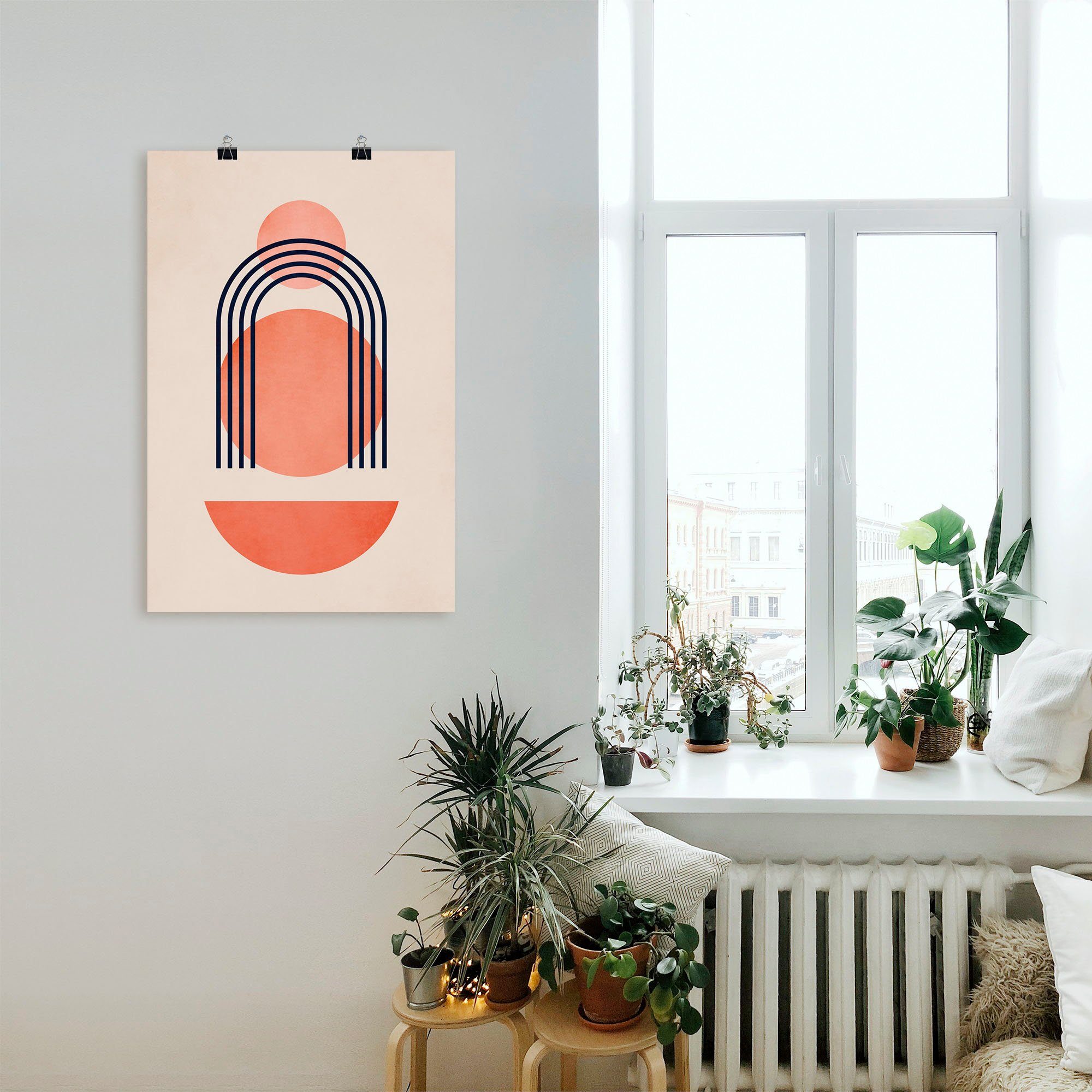 Artland Artprint Geometrica Nr. 7 als artprint van aluminium, artprint op linnen, poster, muursticker in verschillende maten