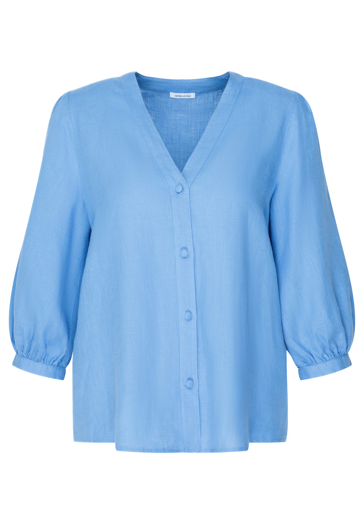 seidensticker Klassieke blouse Zwarte roos