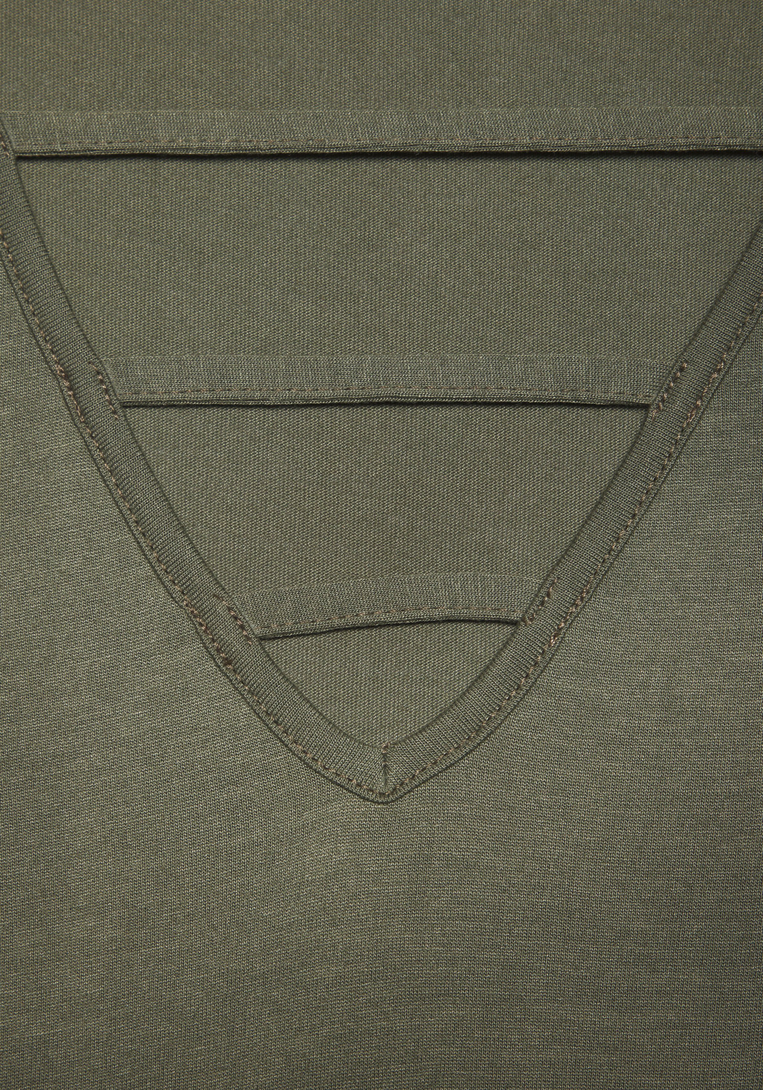 Lascana Tanktop met sierbanden jerseytop modieuze damestop