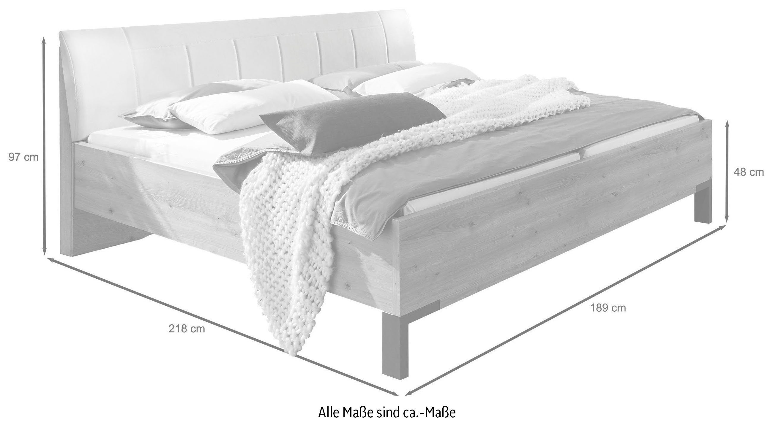 WIEMANN Futonbed Quito viervoudig verstelbare lighoogte