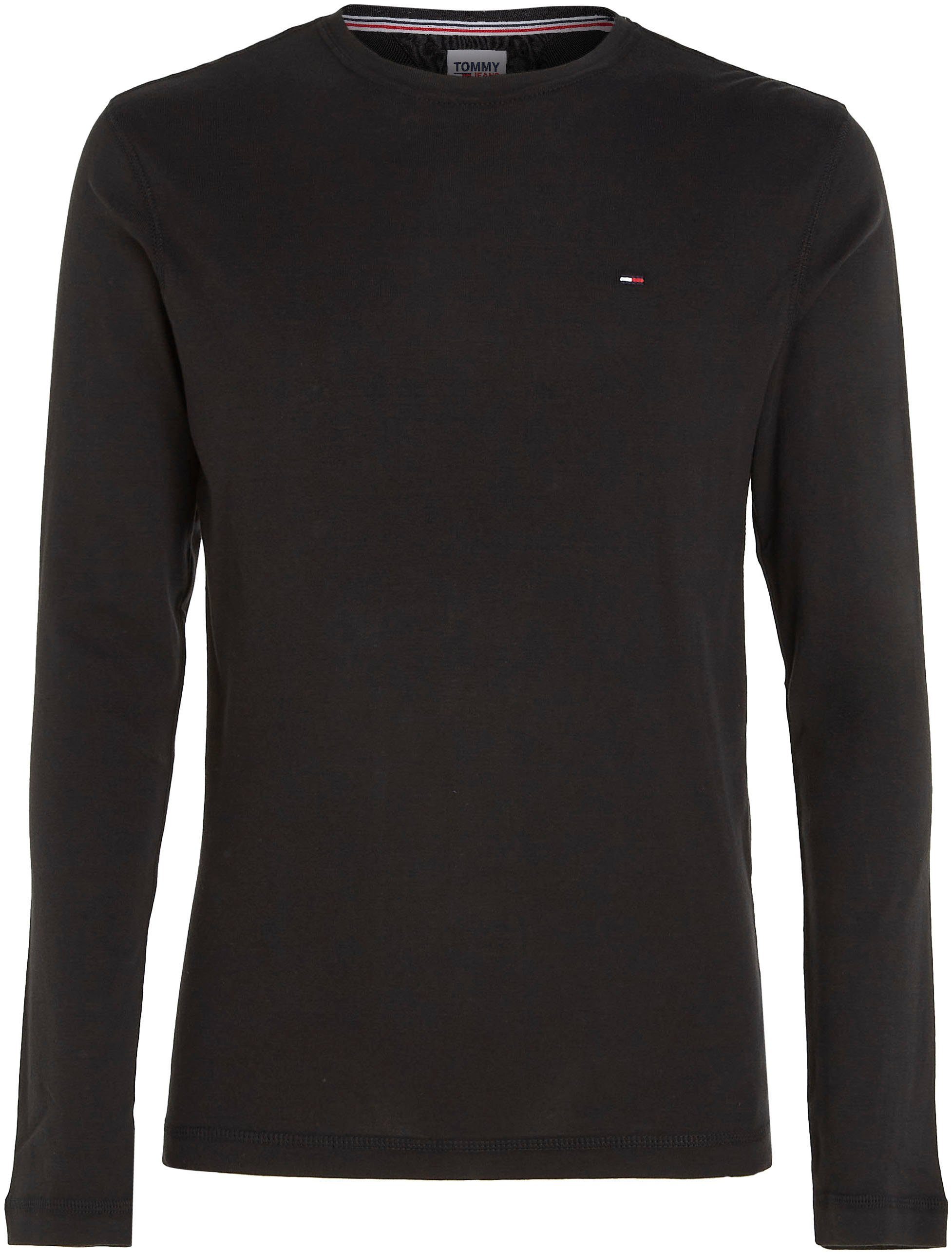 TOMMY JEANS Shirt met lange mouwen TJM ORIGINAL RIB LONGSLEEVE TEE