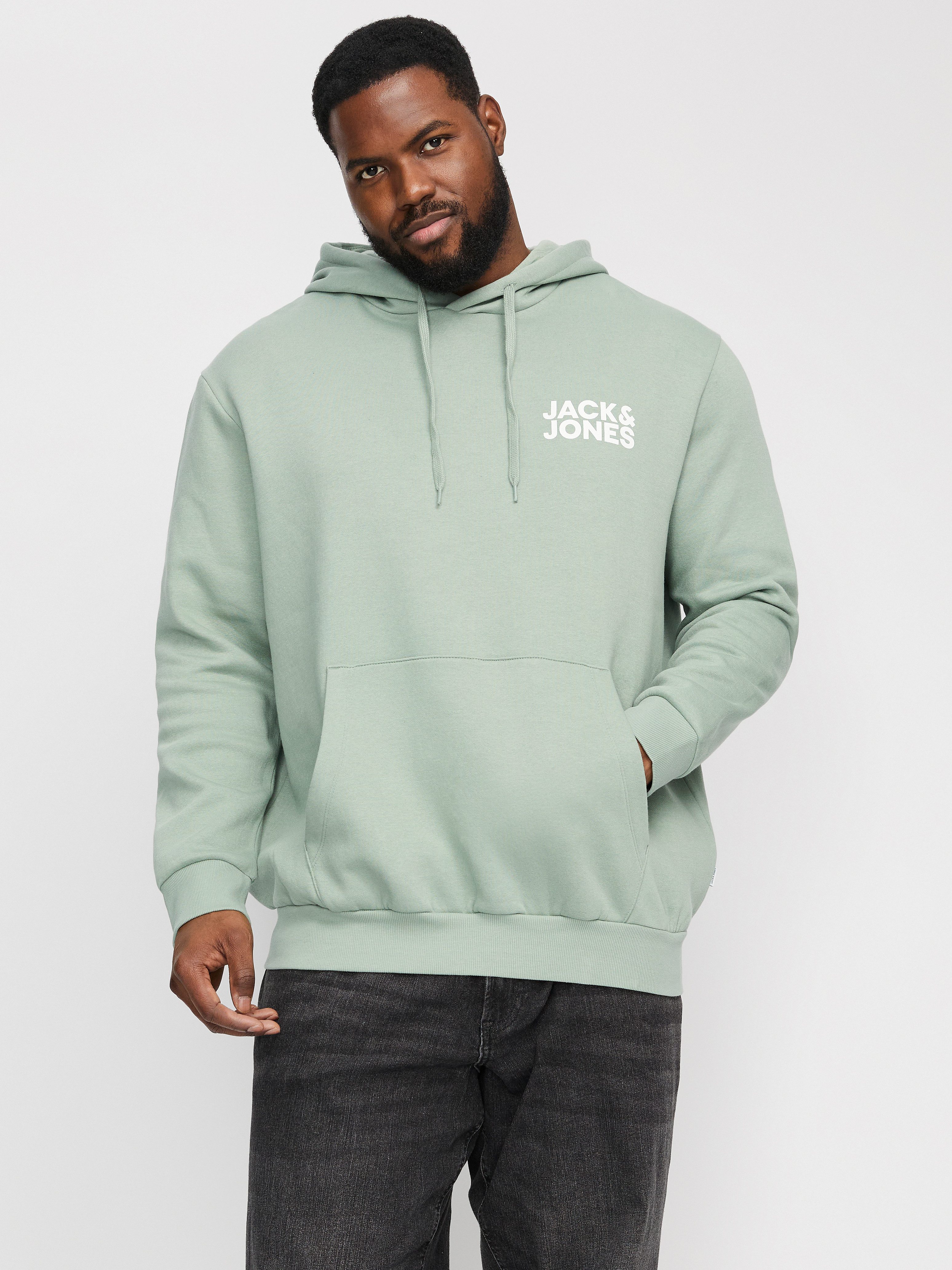 Jack & Jones PlusSize Hoodie JJECORP LOGO SWEAT HOOD NOOS PLS