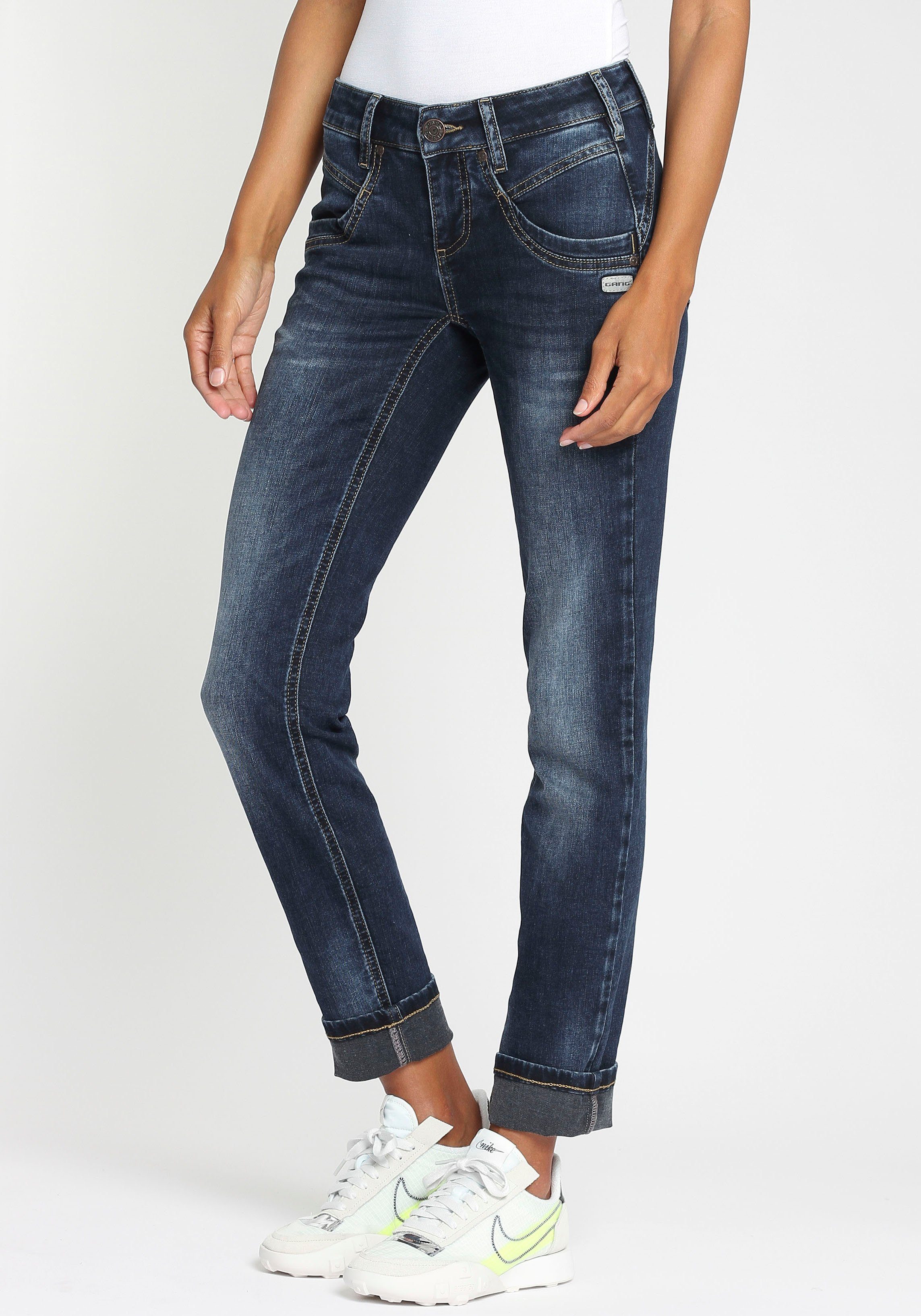 GANG Slim fit jeans 94JOJO Bewegingsvrijheid met grote vormvastheid