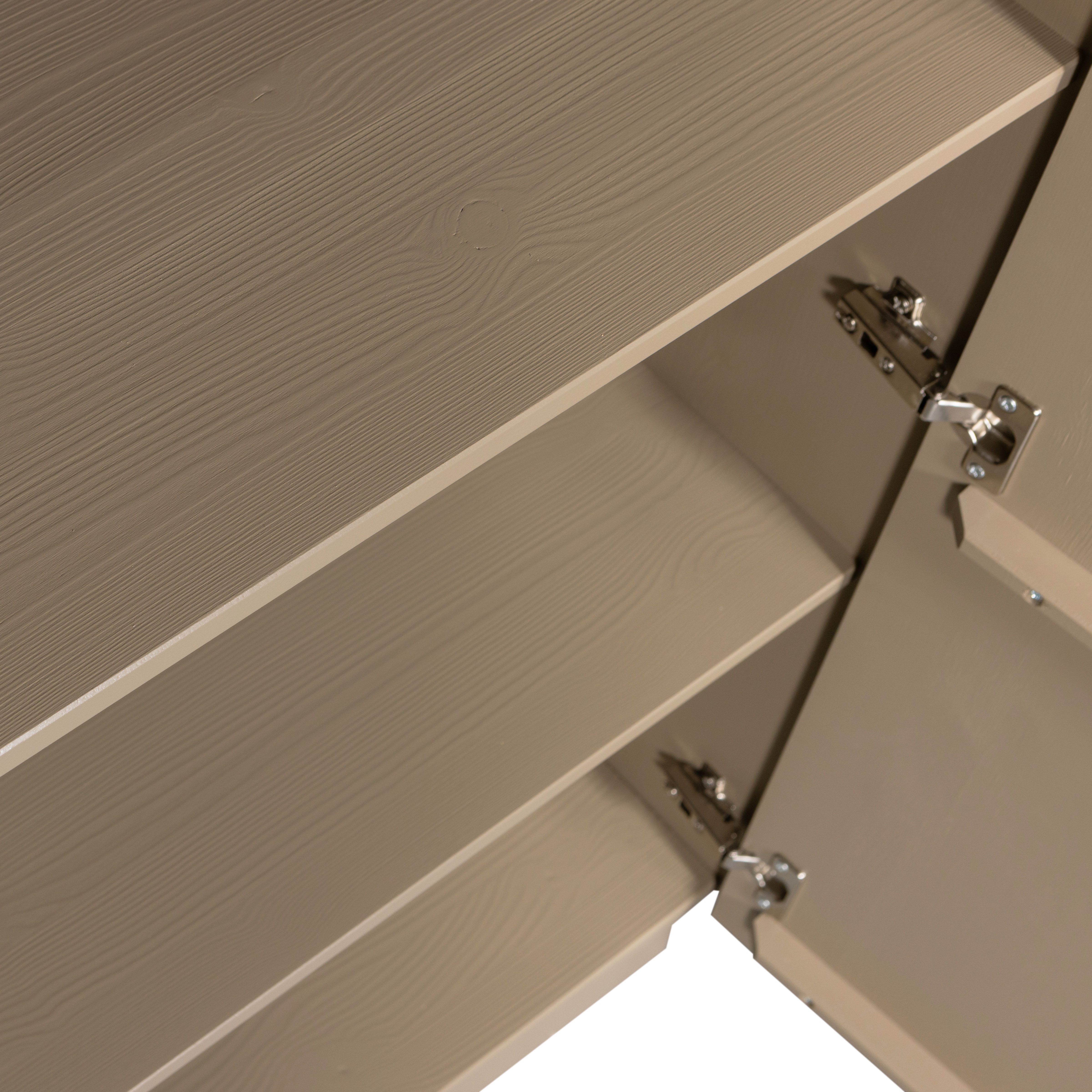 WOOOD Bergkast Teo met push-to-open functie, hoogte 116 cm