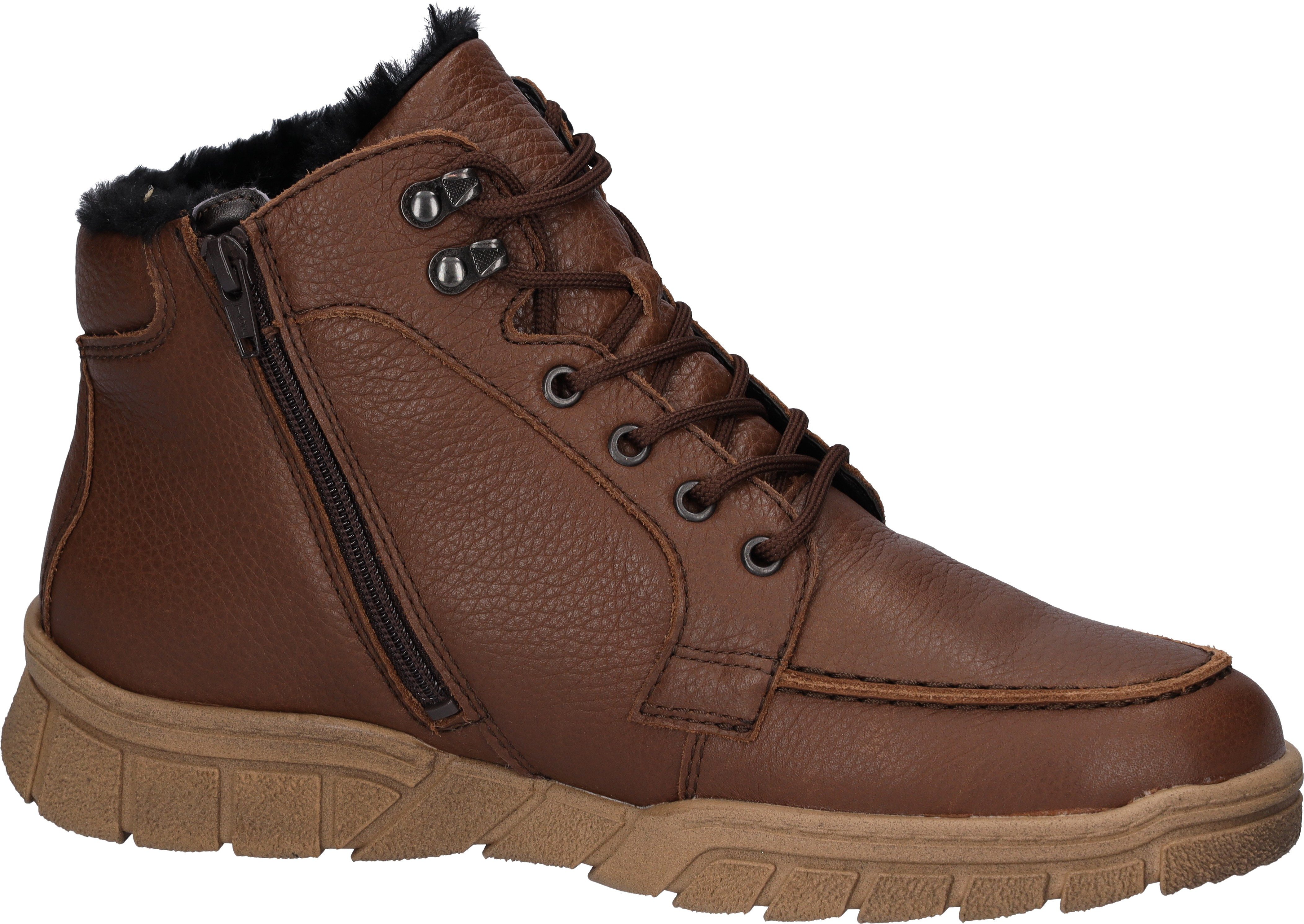 Waldläufer Winterlaarzen H-LINO Veterboots, enkellaars, comfortschoen in comfortwijdte H (= zeer wijd)