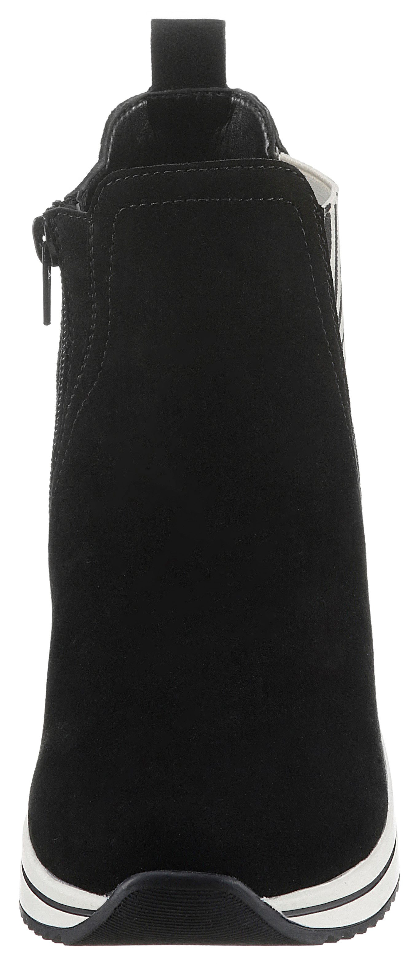 Remonte Chelsea-boots sleehak, enkellaars, zachte inlegzool met schokabsorptie
