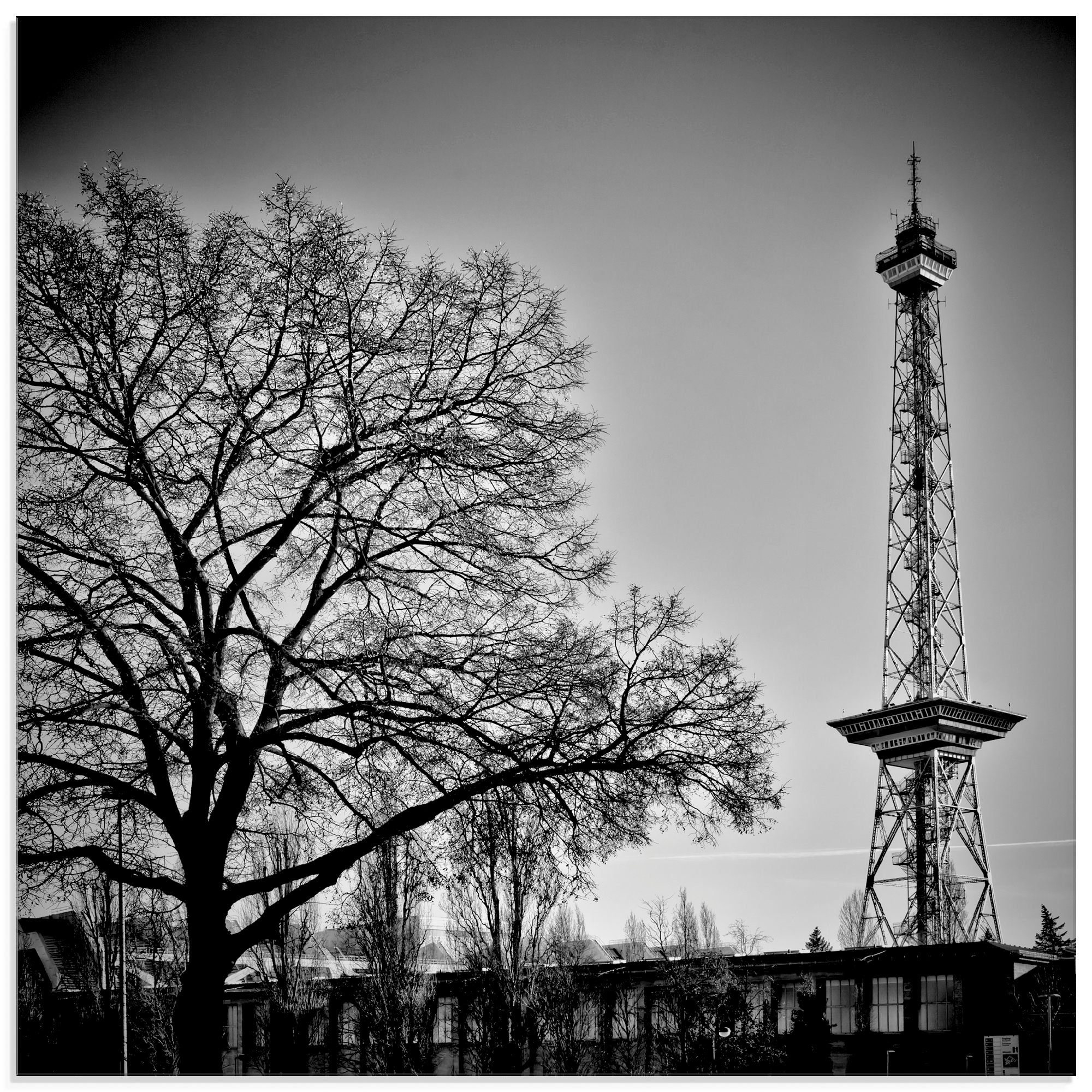 Artland print op glas Berlin Funkturm