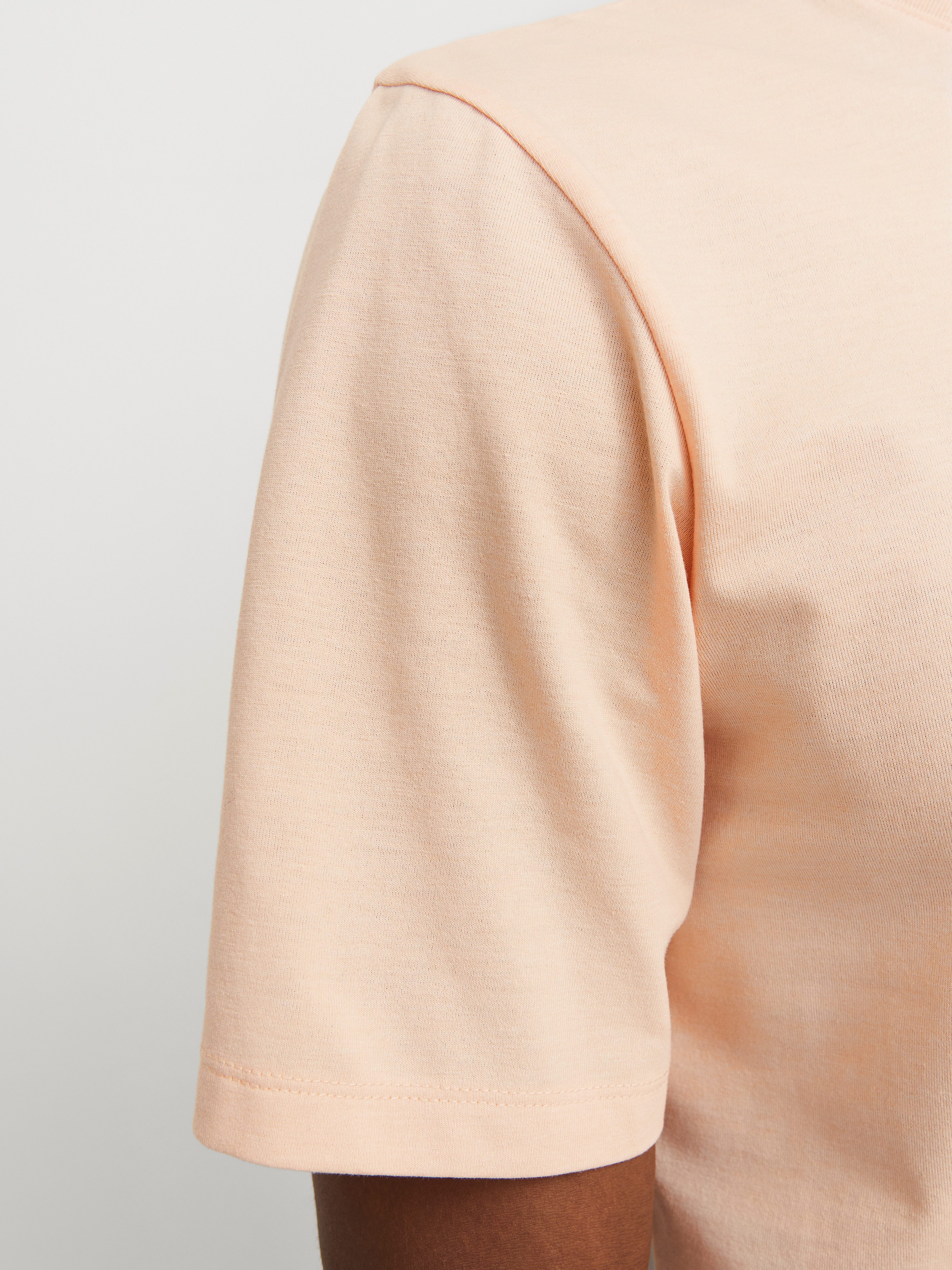 Jack & Jones Shirt met ronde hals JJELOGO TEE SS O-NECK 2 COL SS25 SN