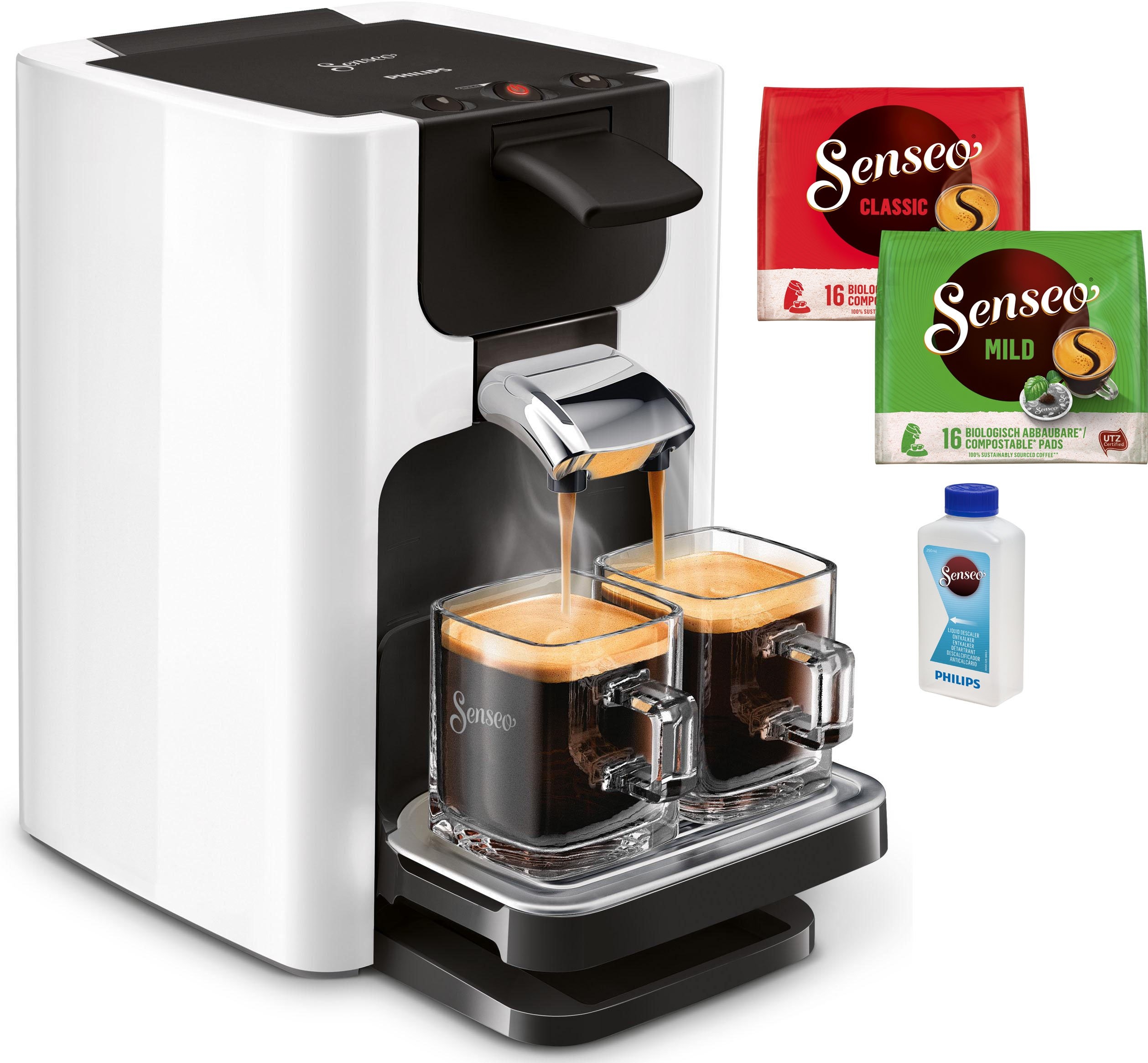 magnifiek Fysica schilder Senseo Koffiepadautomaat Quadrante HD7865/00, inclusief gratis toebehoren  ter waarde van € 14,- vind je bij | OTTO