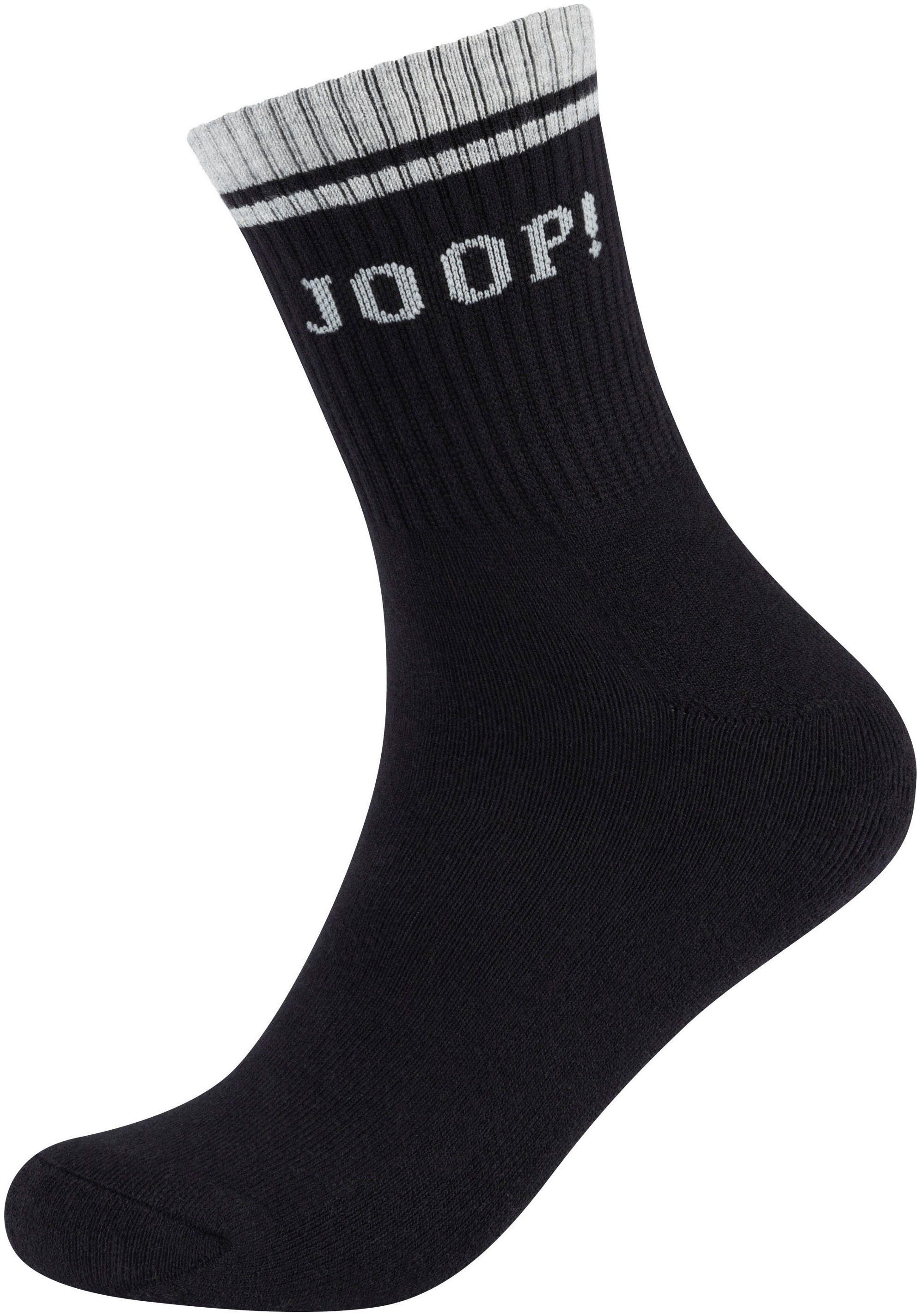 JOOP! Sokken Premium casual met versterkte hiel en tenen (Set van 2)
