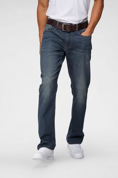 h.i.s comfort fit jeans antin ecologische, waterbesparende productie door ozon wash blauw