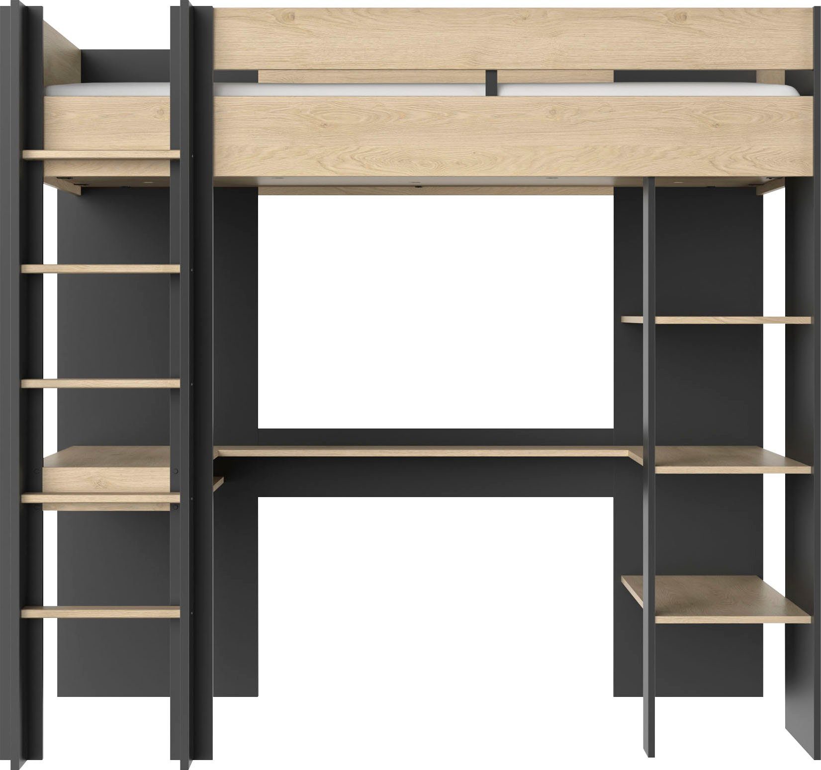Gami Stapelbed Duplex met geïntegreerd bureau