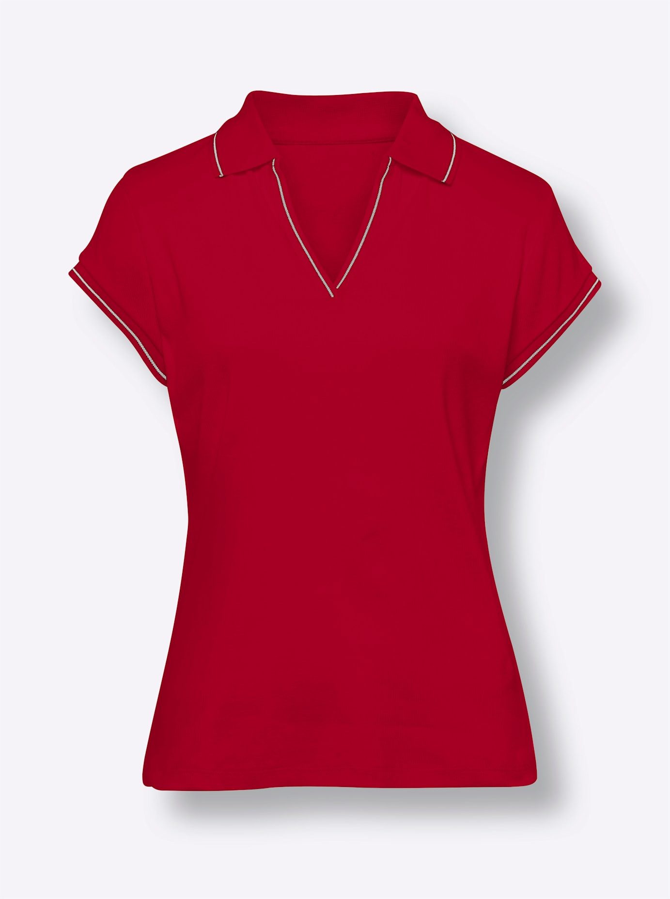 heine Shirt met korte mouwen Poloshirt (1-delig)