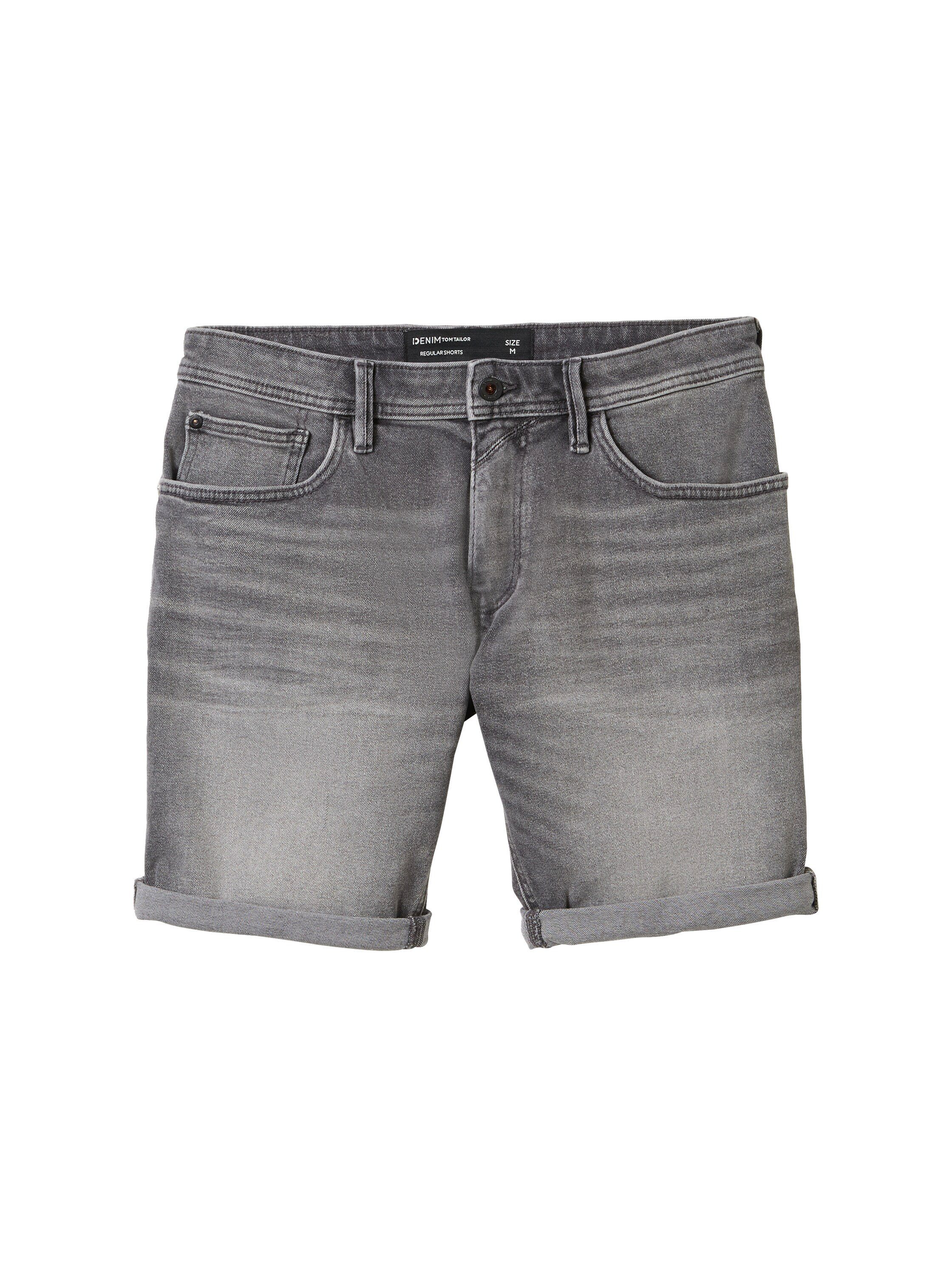 Tom Tailor Denim Jeansshort in 5-pocketsstijl